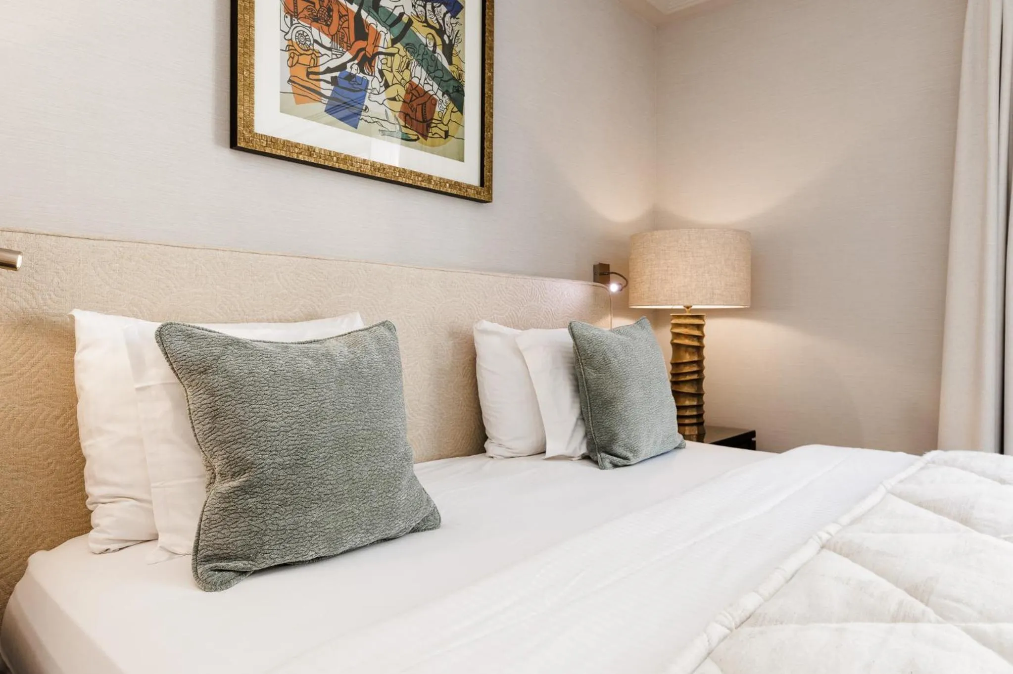 Bed in Grand Hotel Casselbergh