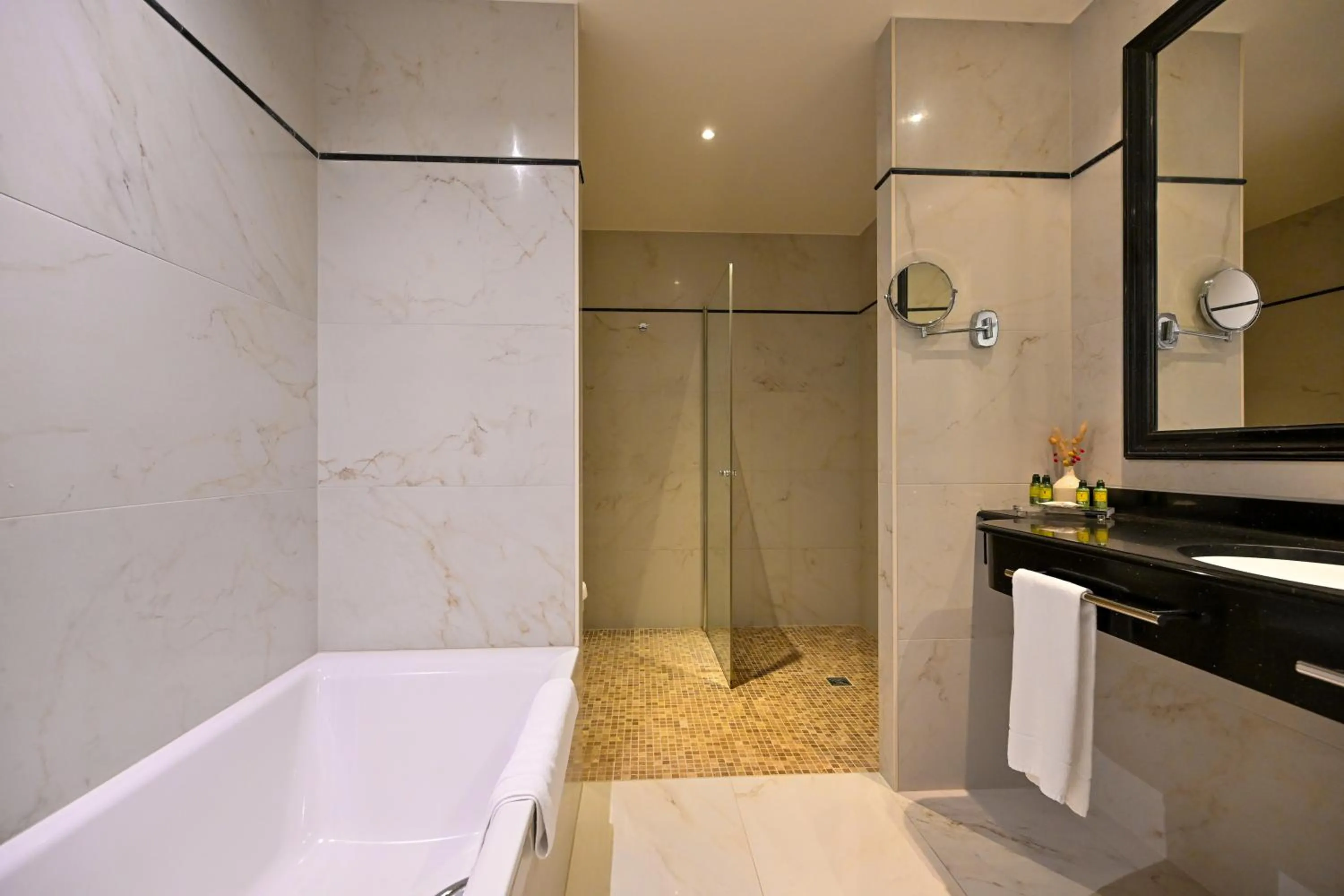 Shower in Grand Hotel Casselbergh