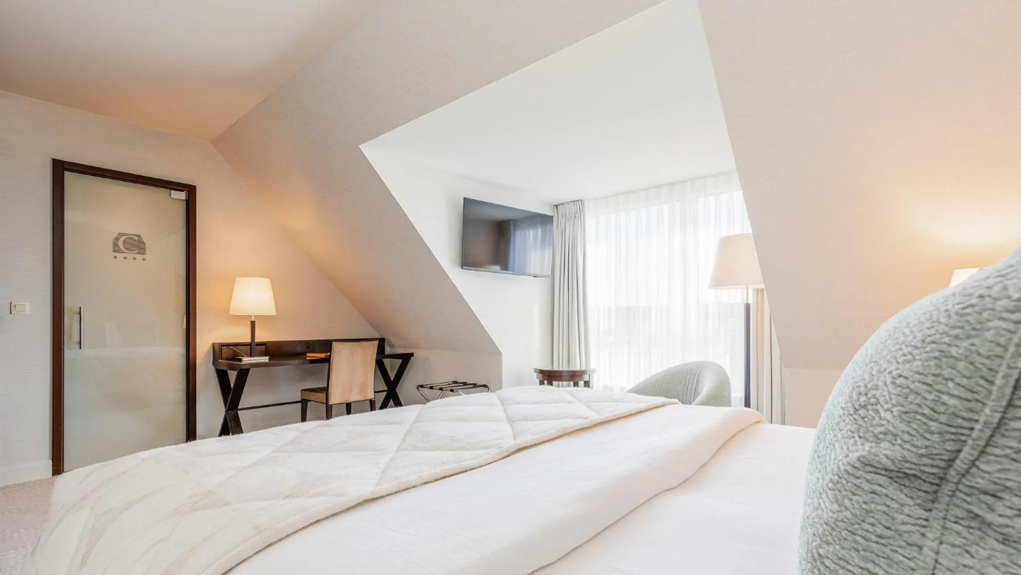 Bed in Grand Hotel Casselbergh