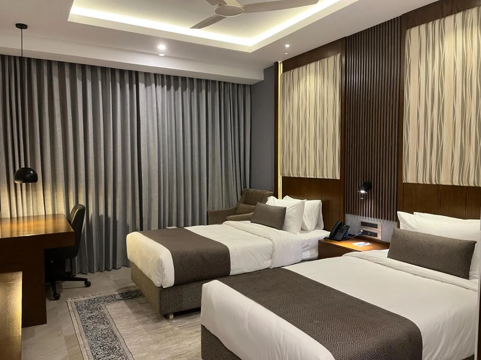 Bed in Hotel Windy Terrace