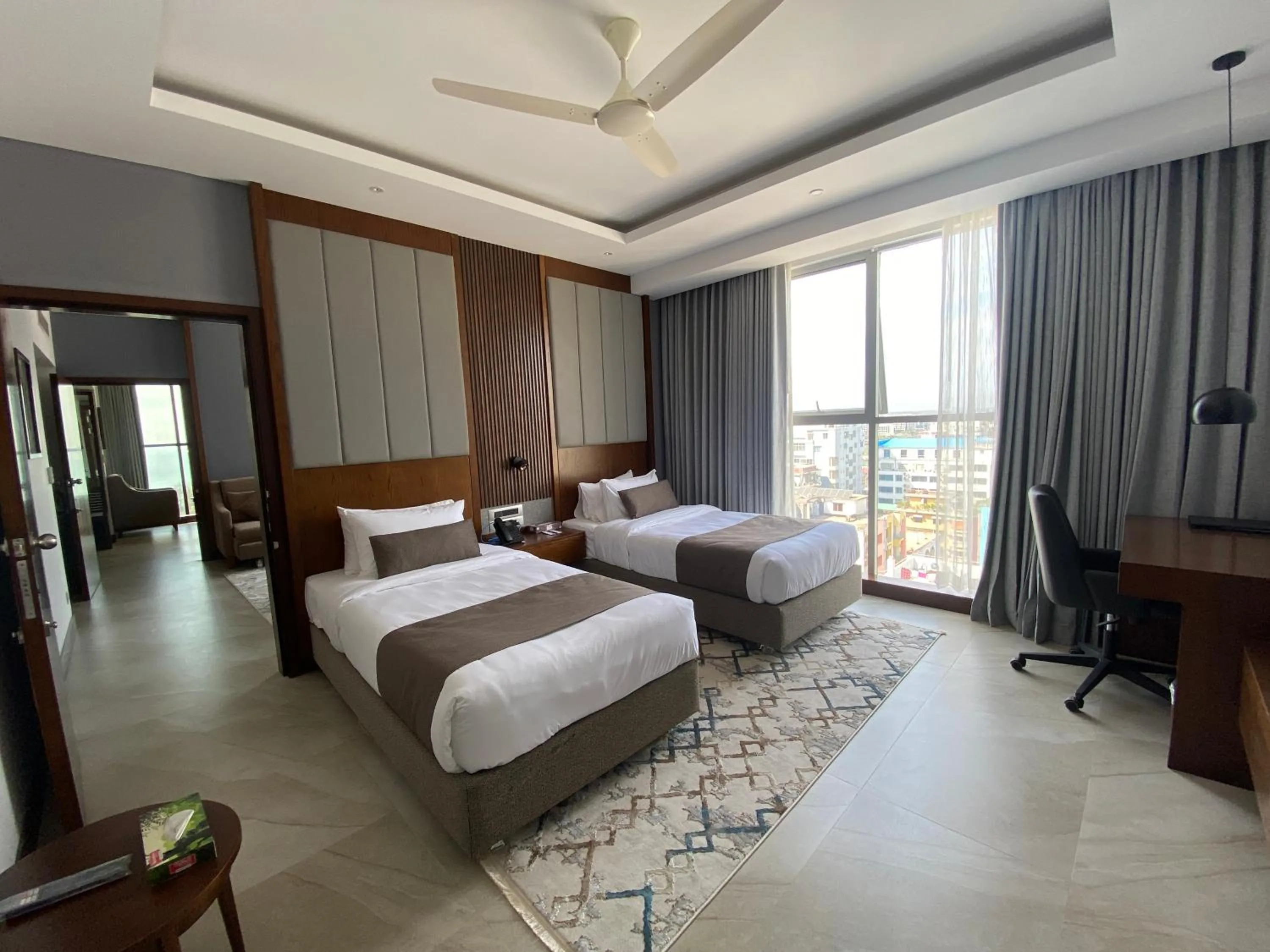 Bed in Hotel Windy Terrace