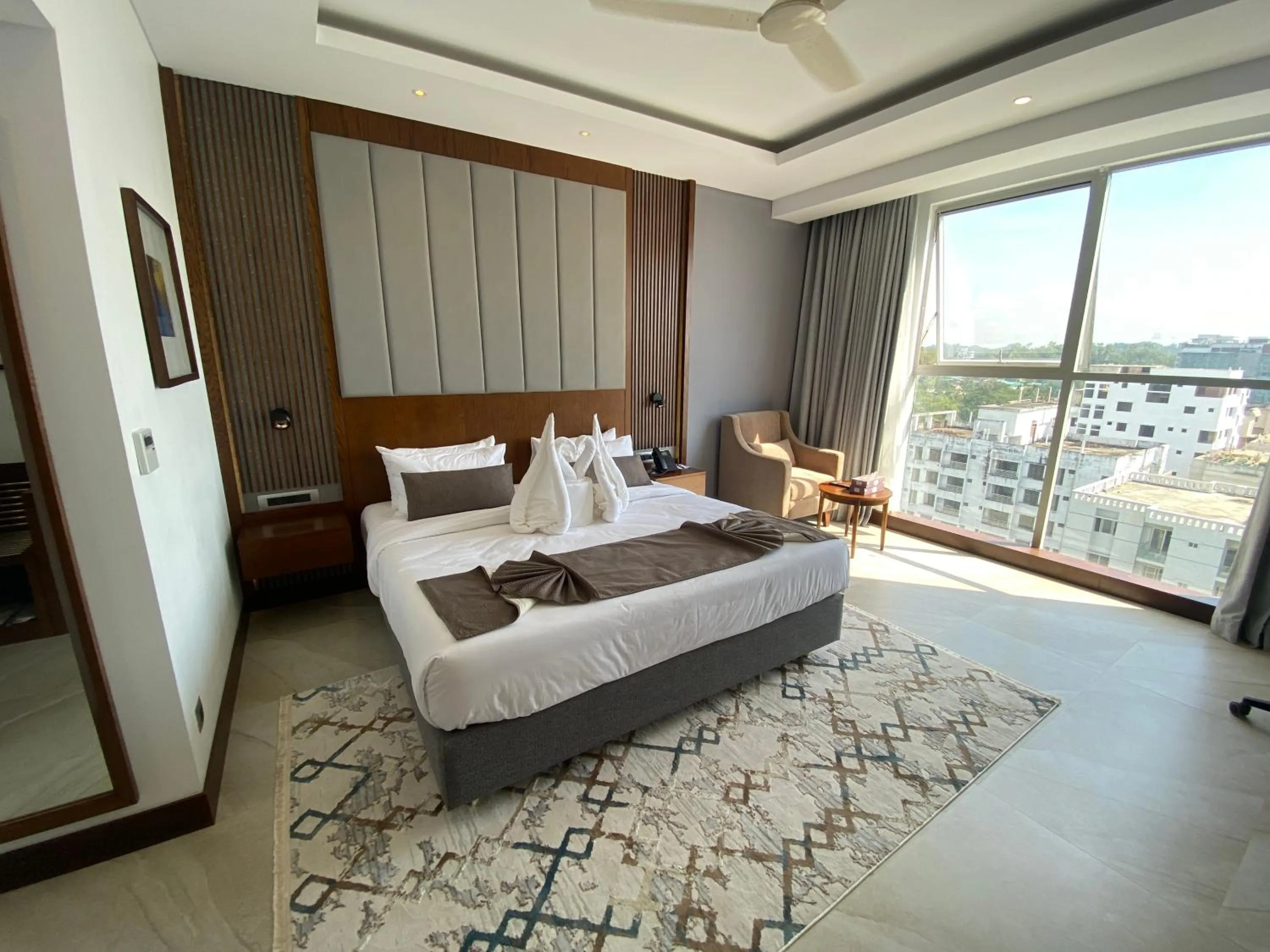 Bed in Hotel Windy Terrace