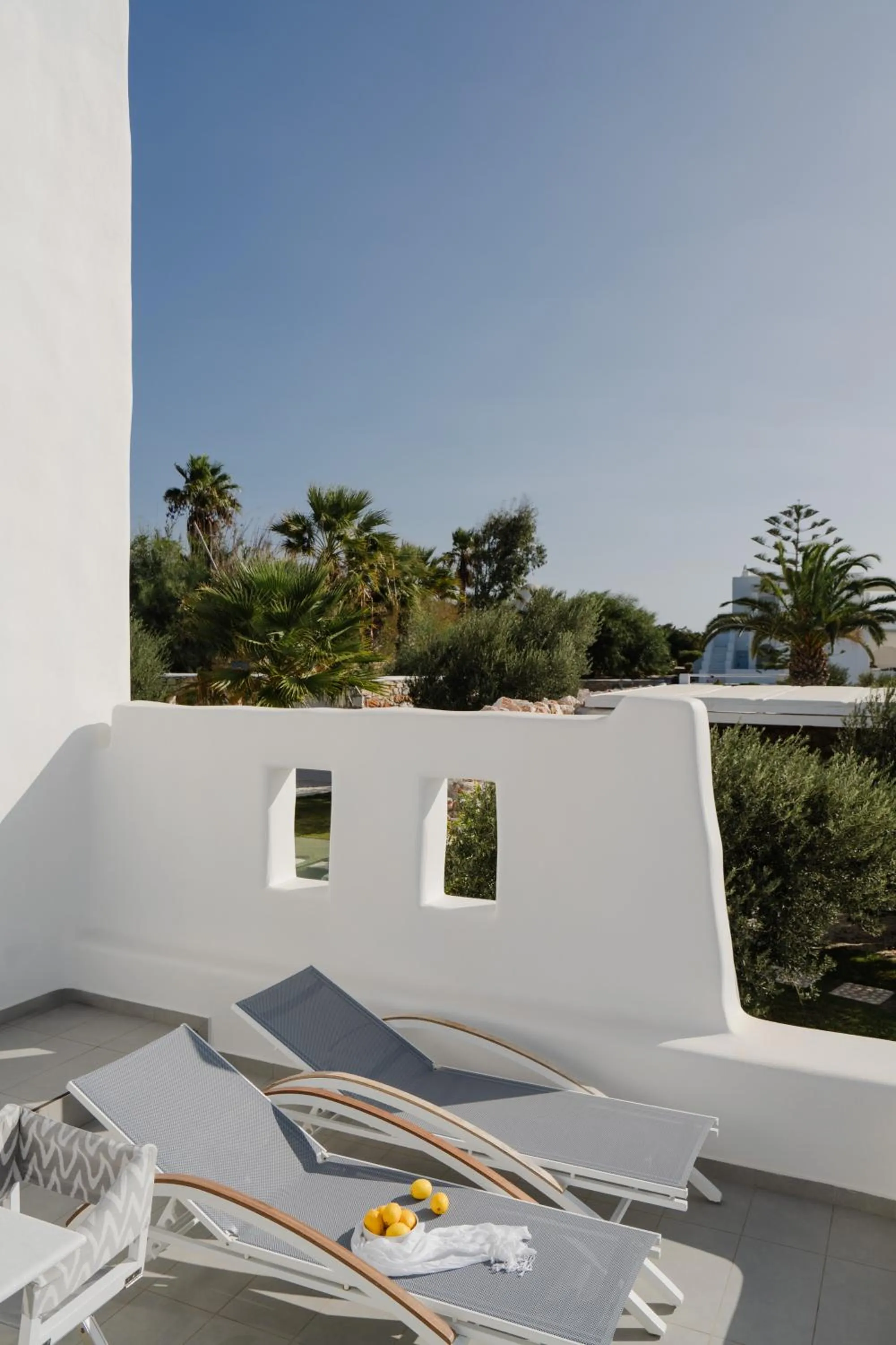Balcony/Terrace in White Dunes Luxury Boutique Hotel