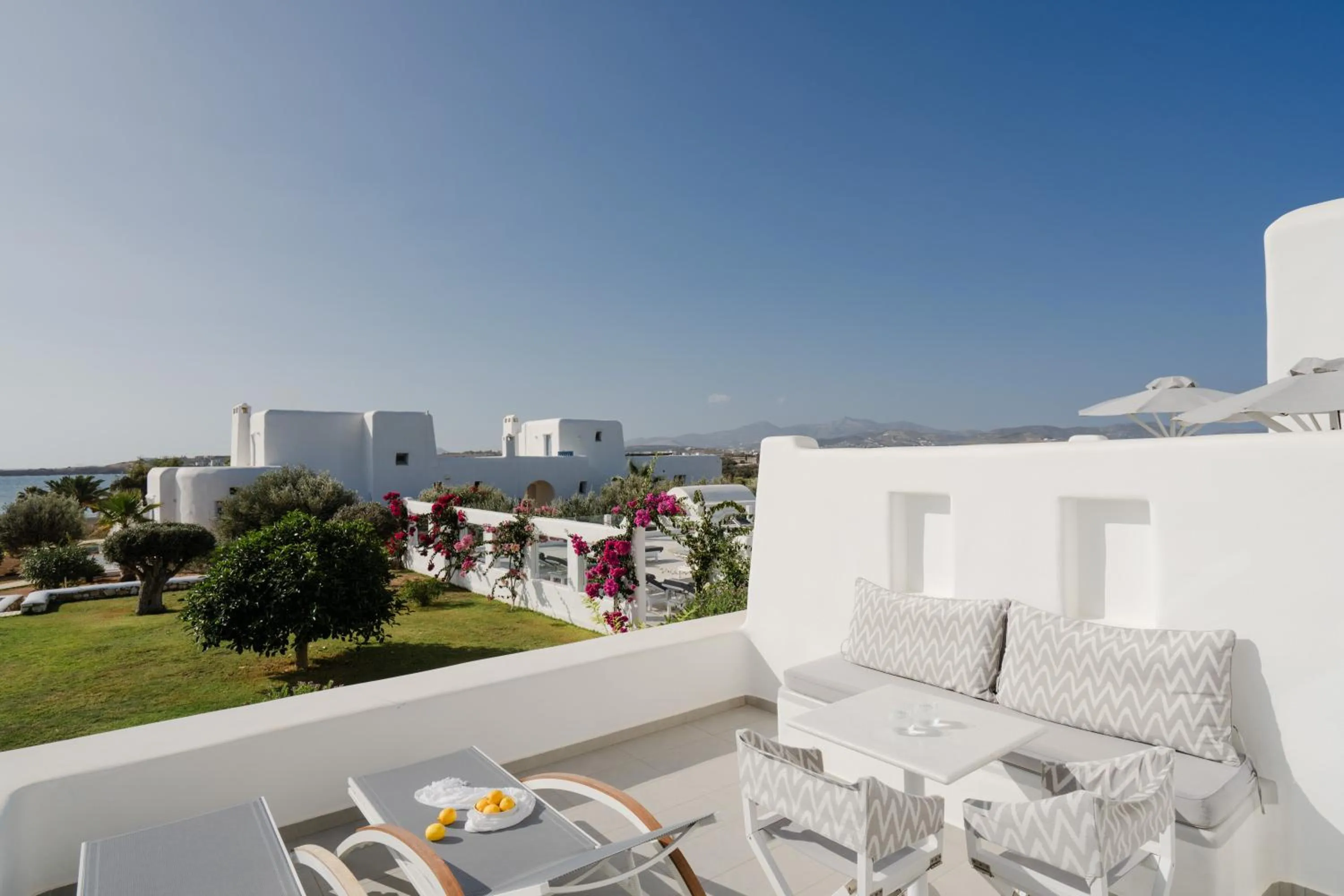 Balcony/Terrace in White Dunes Luxury Boutique Hotel