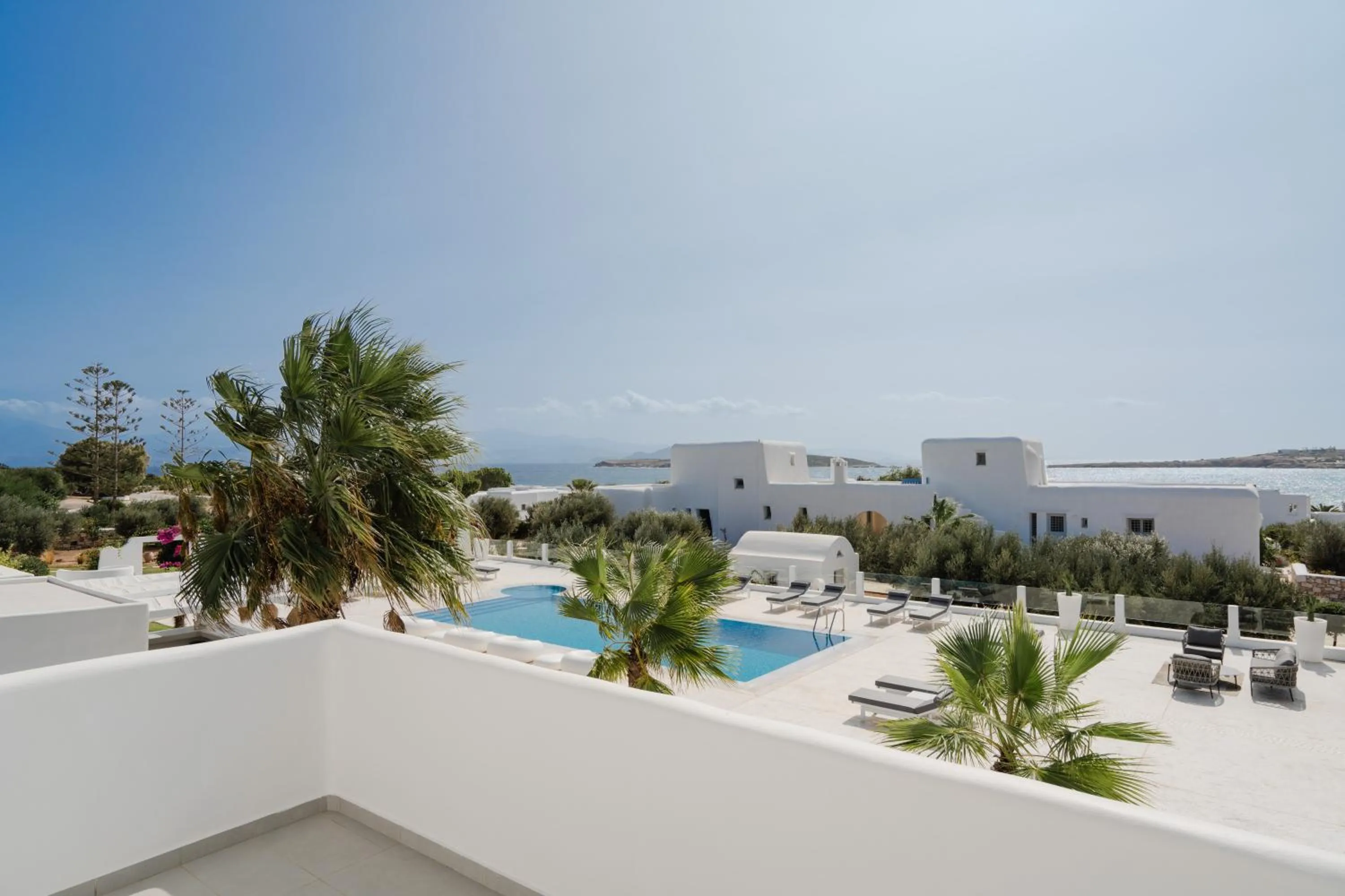 Balcony/Terrace in White Dunes Luxury Boutique Hotel