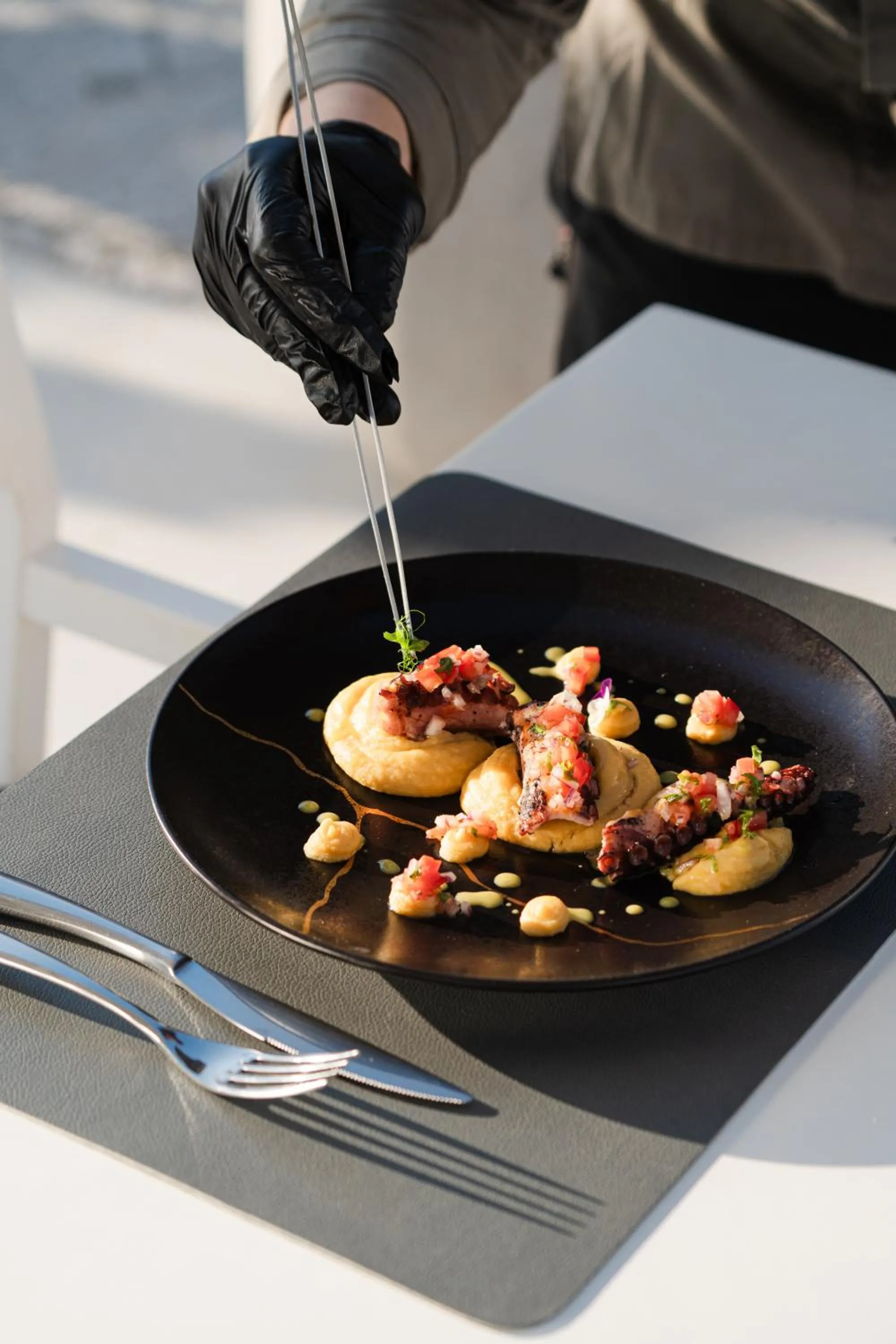 Restaurant/places to eat in White Dunes Luxury Boutique Hotel