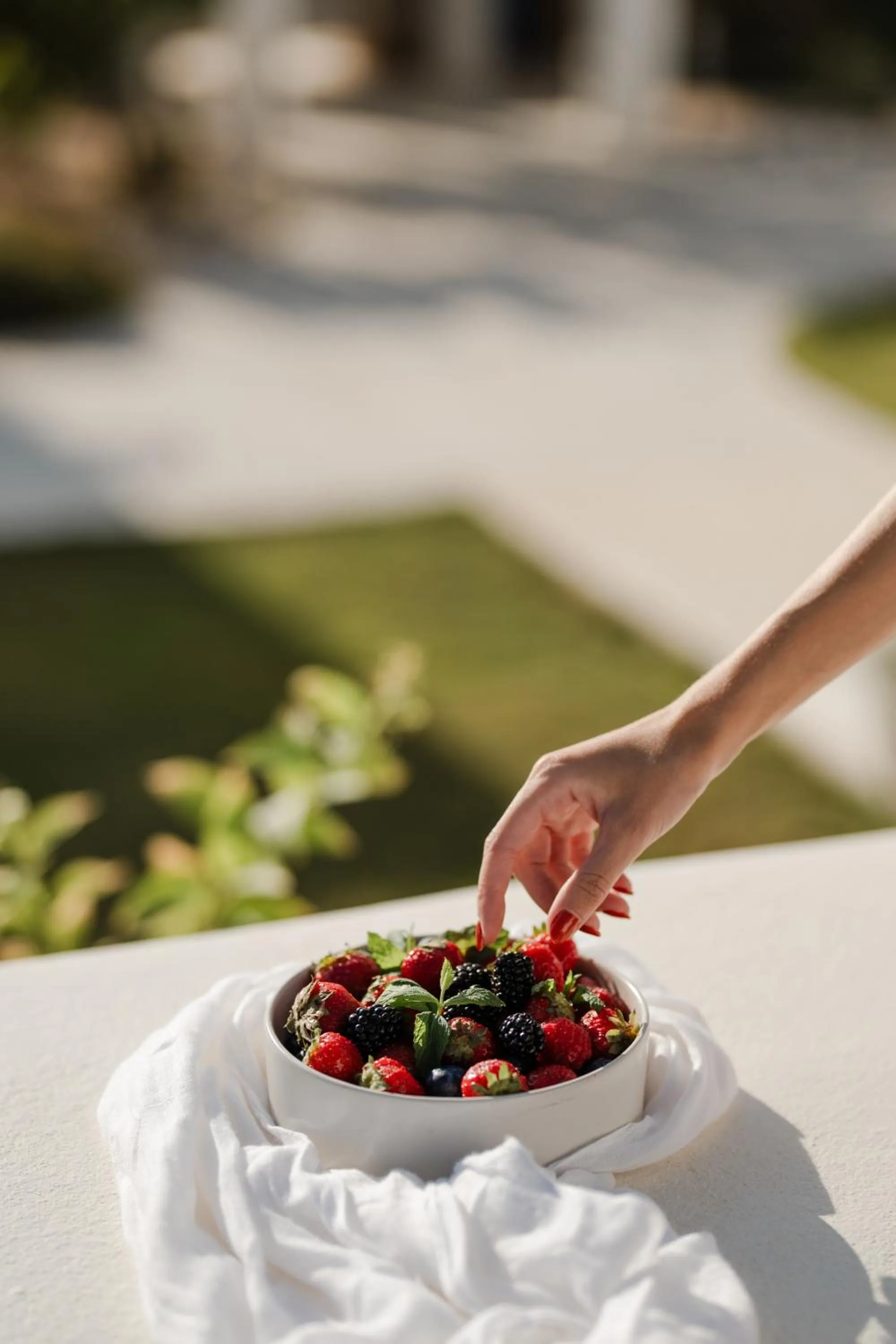 Breakfast in White Dunes Luxury Boutique Hotel