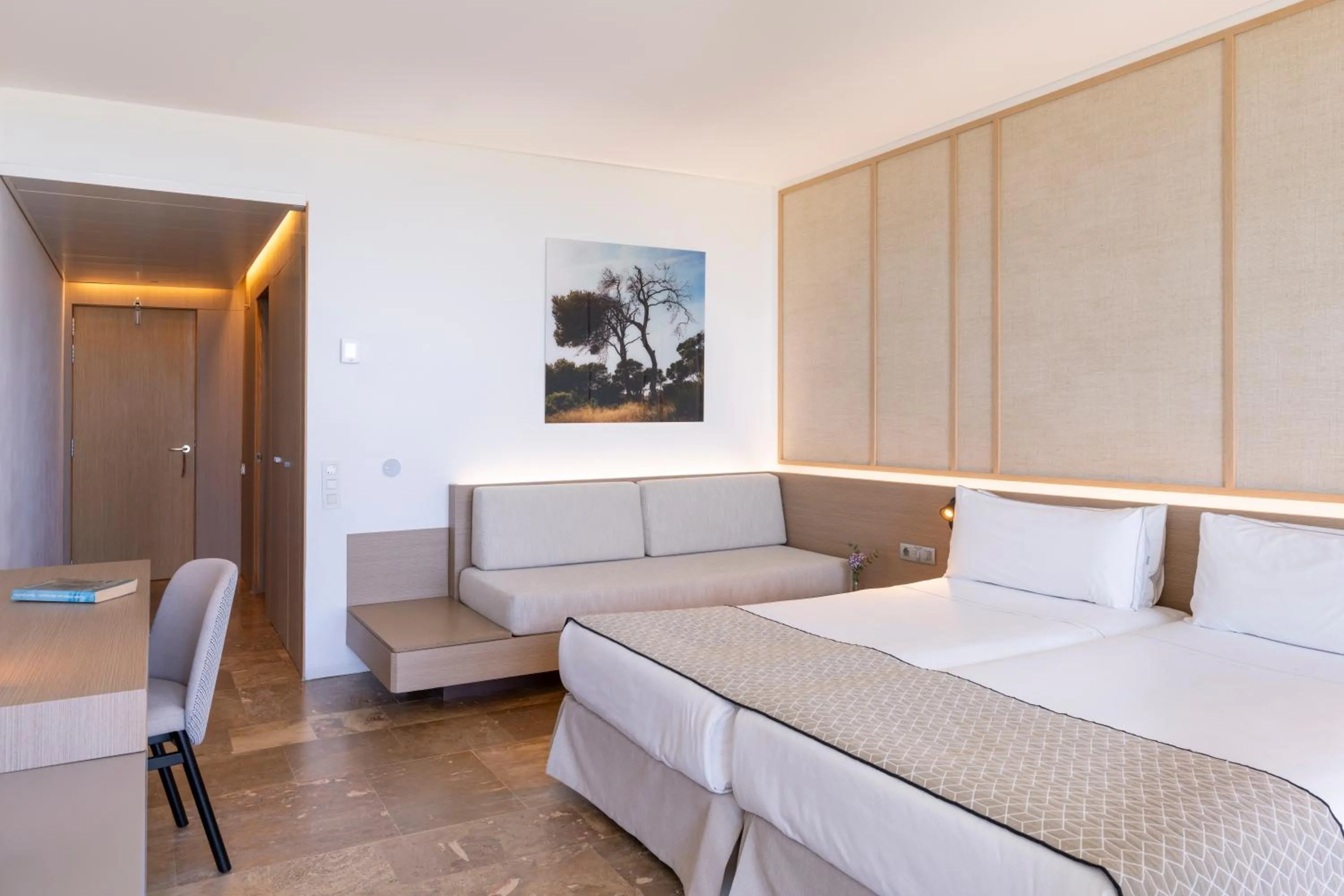 Bed in Parador de El Saler