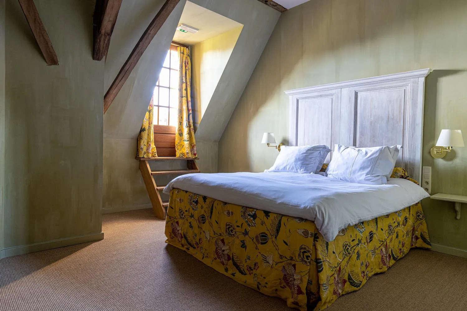 Bed in B&B Kasteelhoeve de Kerckhem