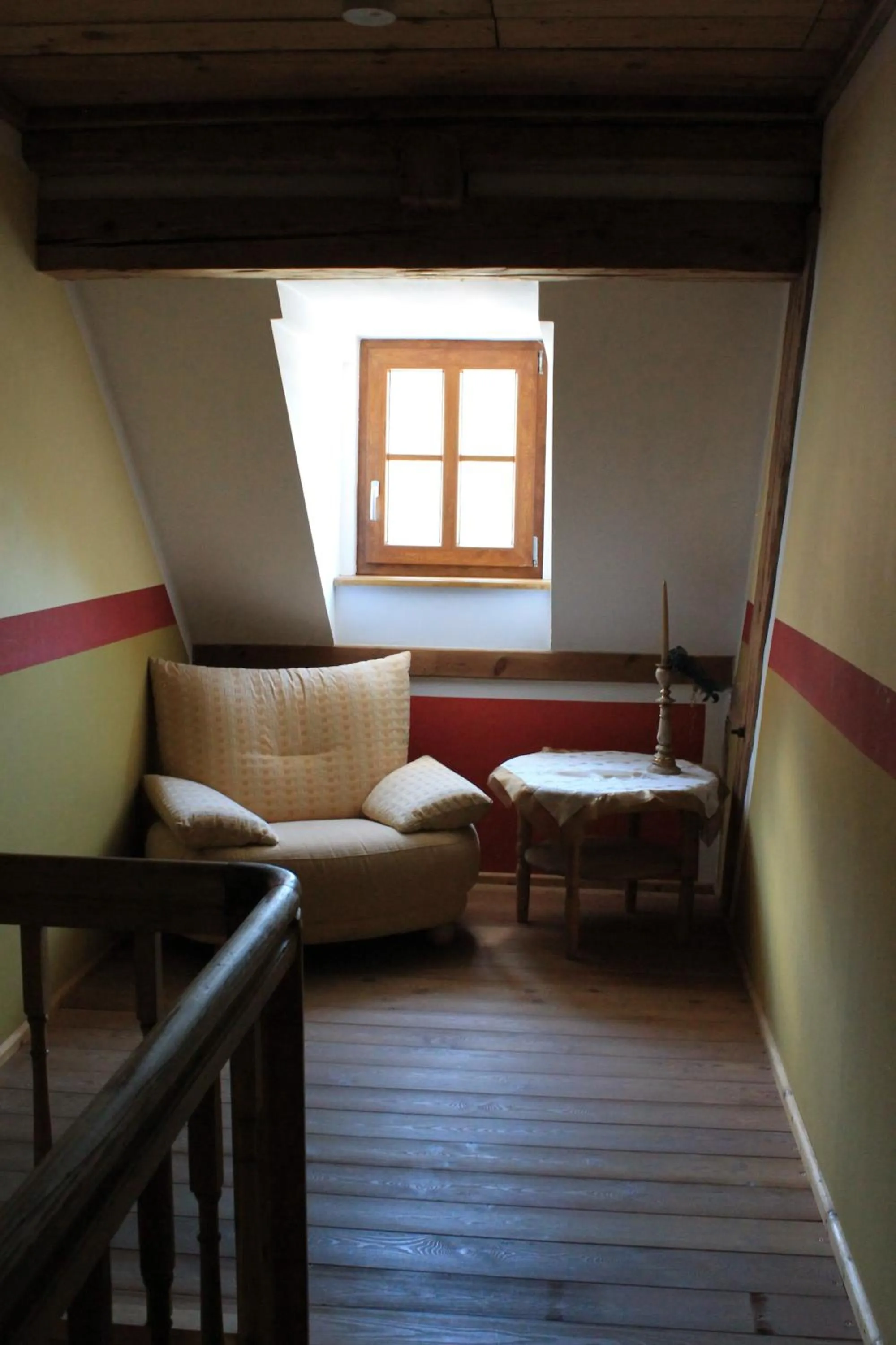 Decorative detail, Bed in Landhotel Kahrmühle