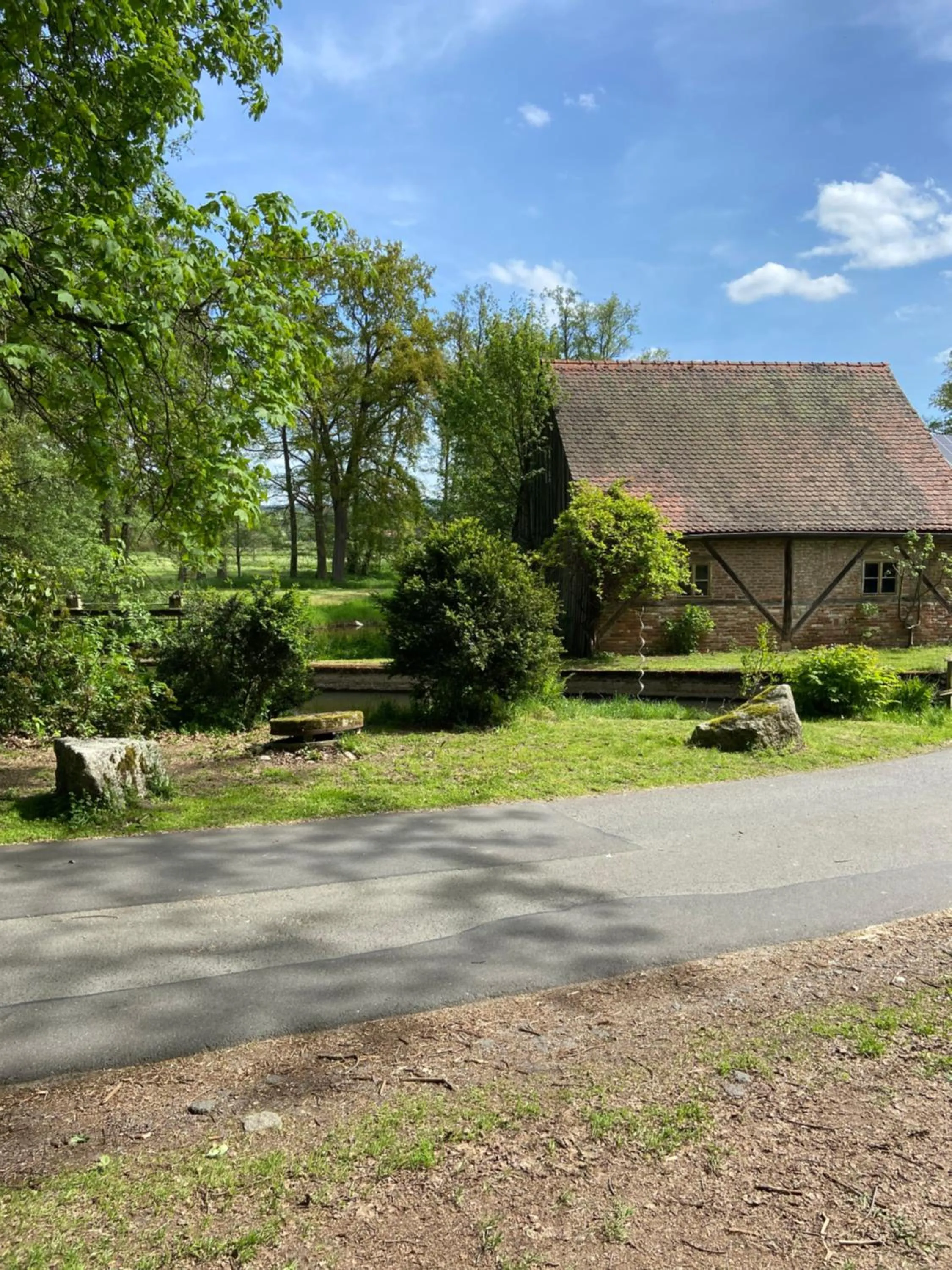 River view in Landhotel Kahrmühle