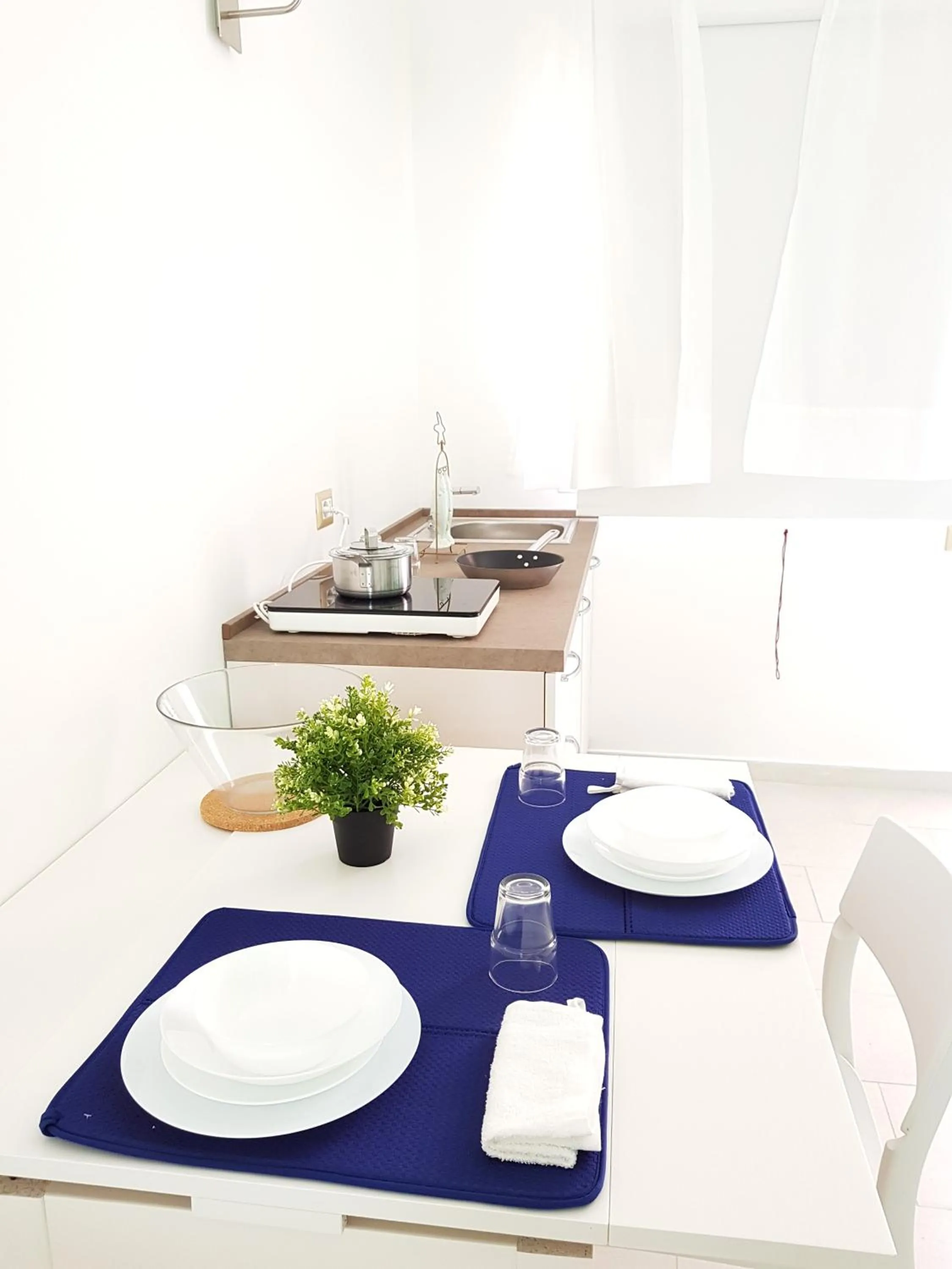 Kitchen or kitchenette in Isola Charm B&B - Pool & Nature Stay