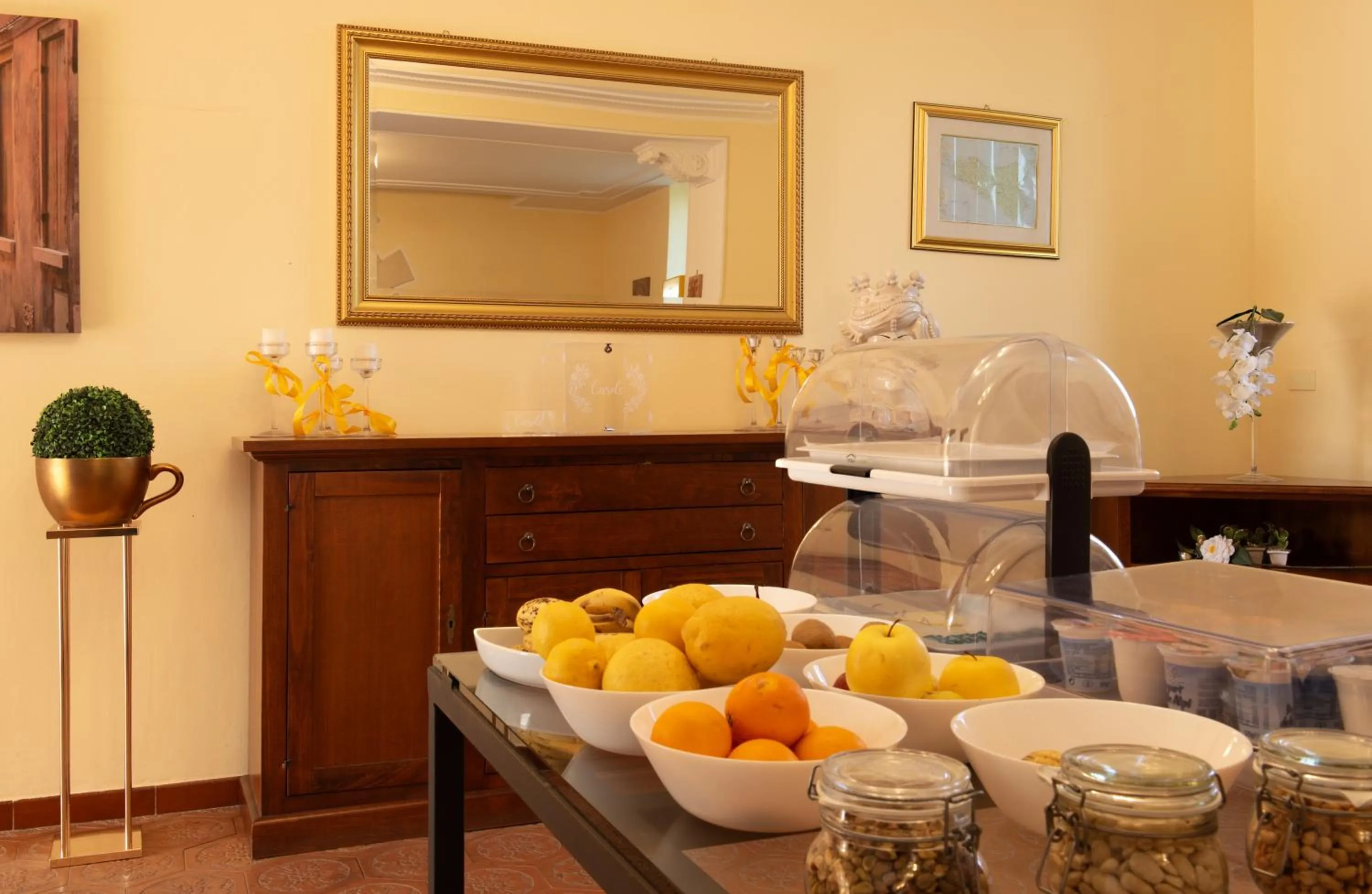 Kitchen or kitchenette in Isola Charm B&B - Pool & Nature Stay