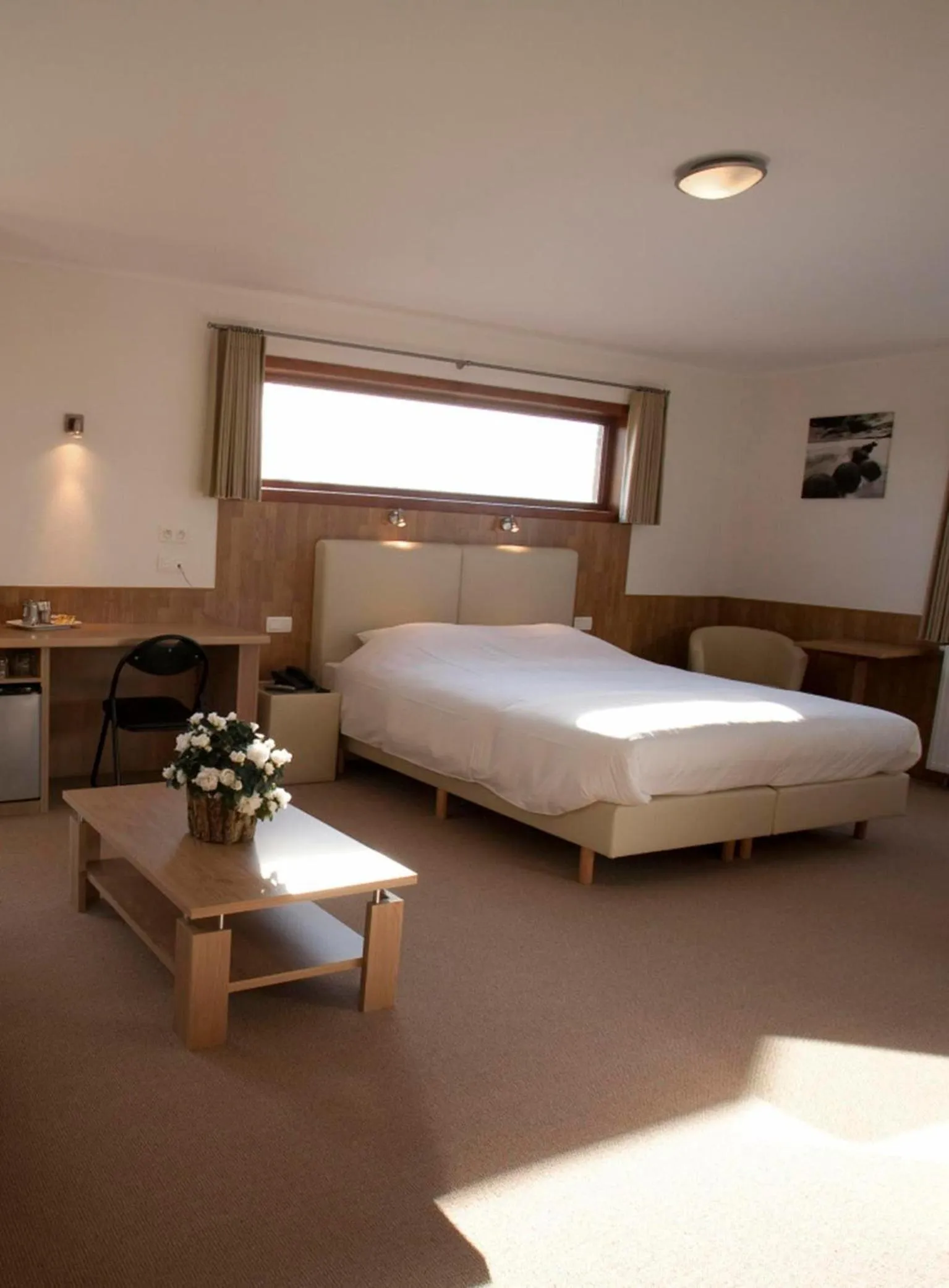 Bed in Hotel Chamdor