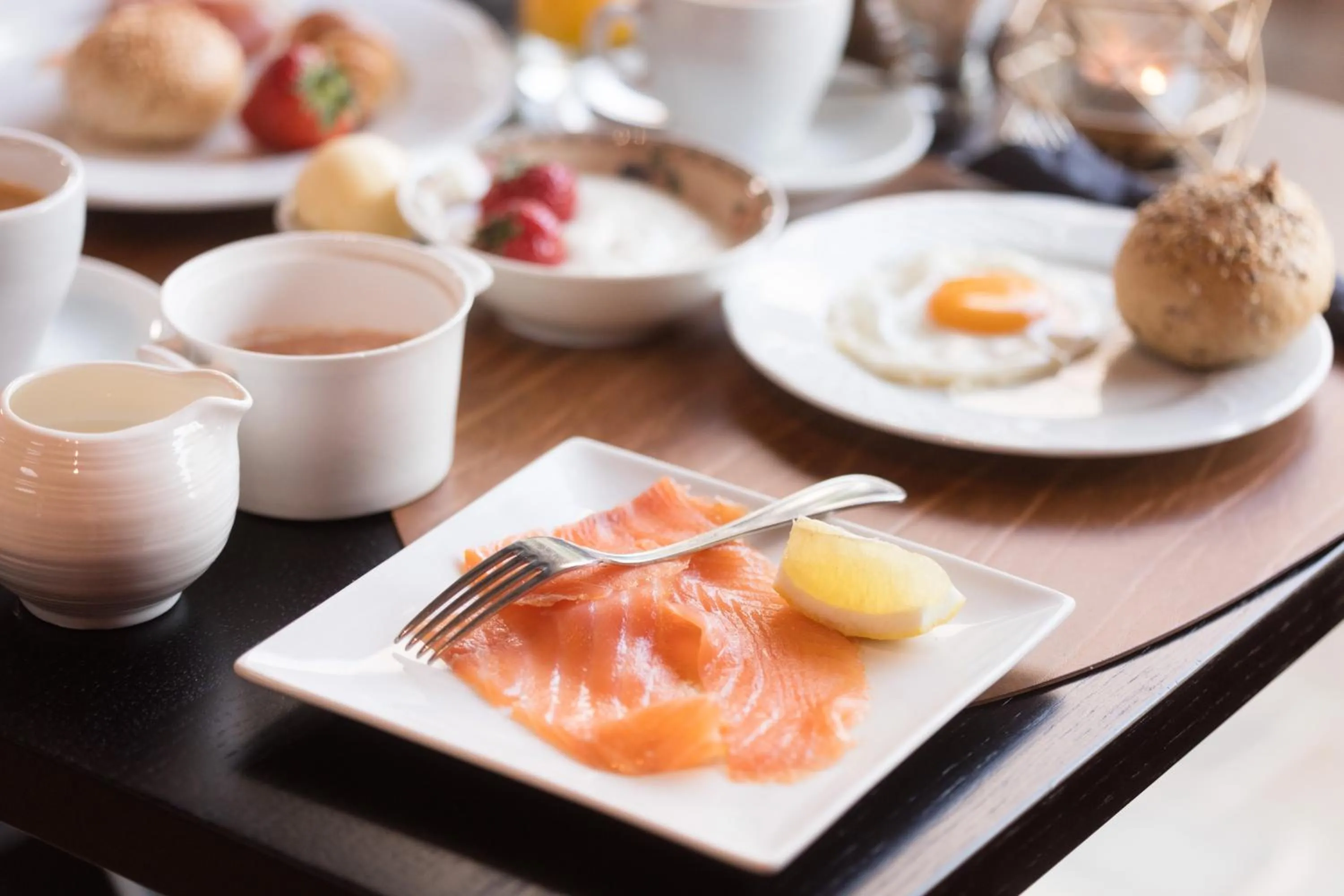 Restaurant/places to eat in Hotel Amfora