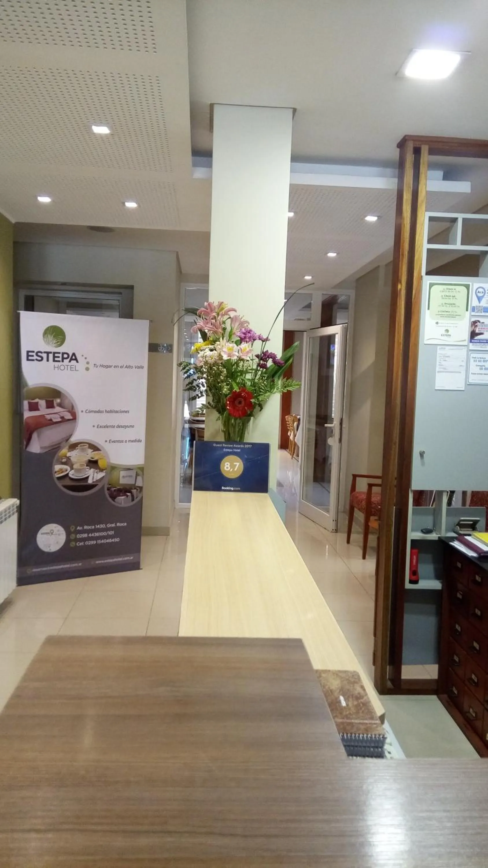 Lobby or reception in Estepa Hotel