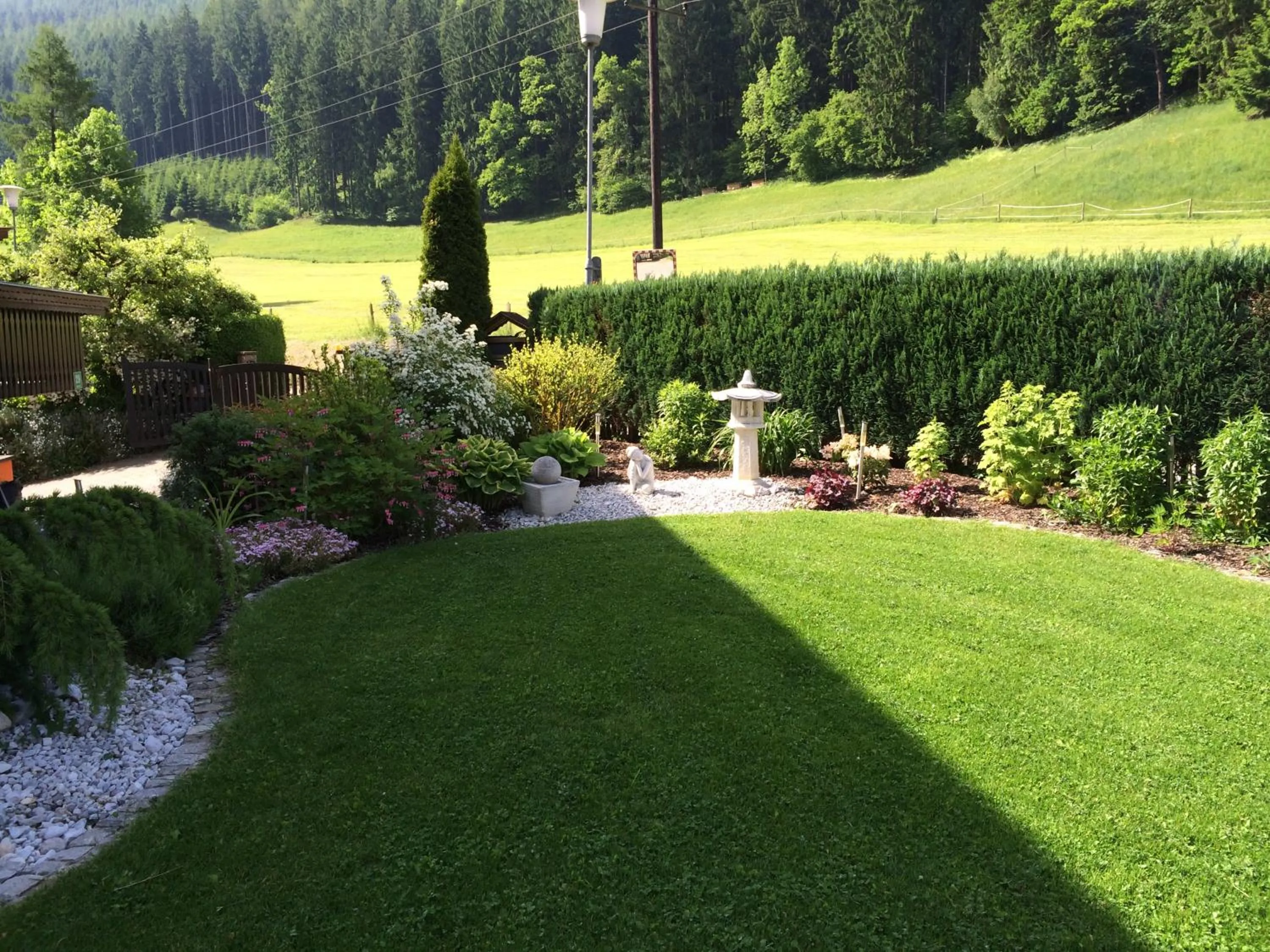 Natural landscape in Haus Tina Zimmer