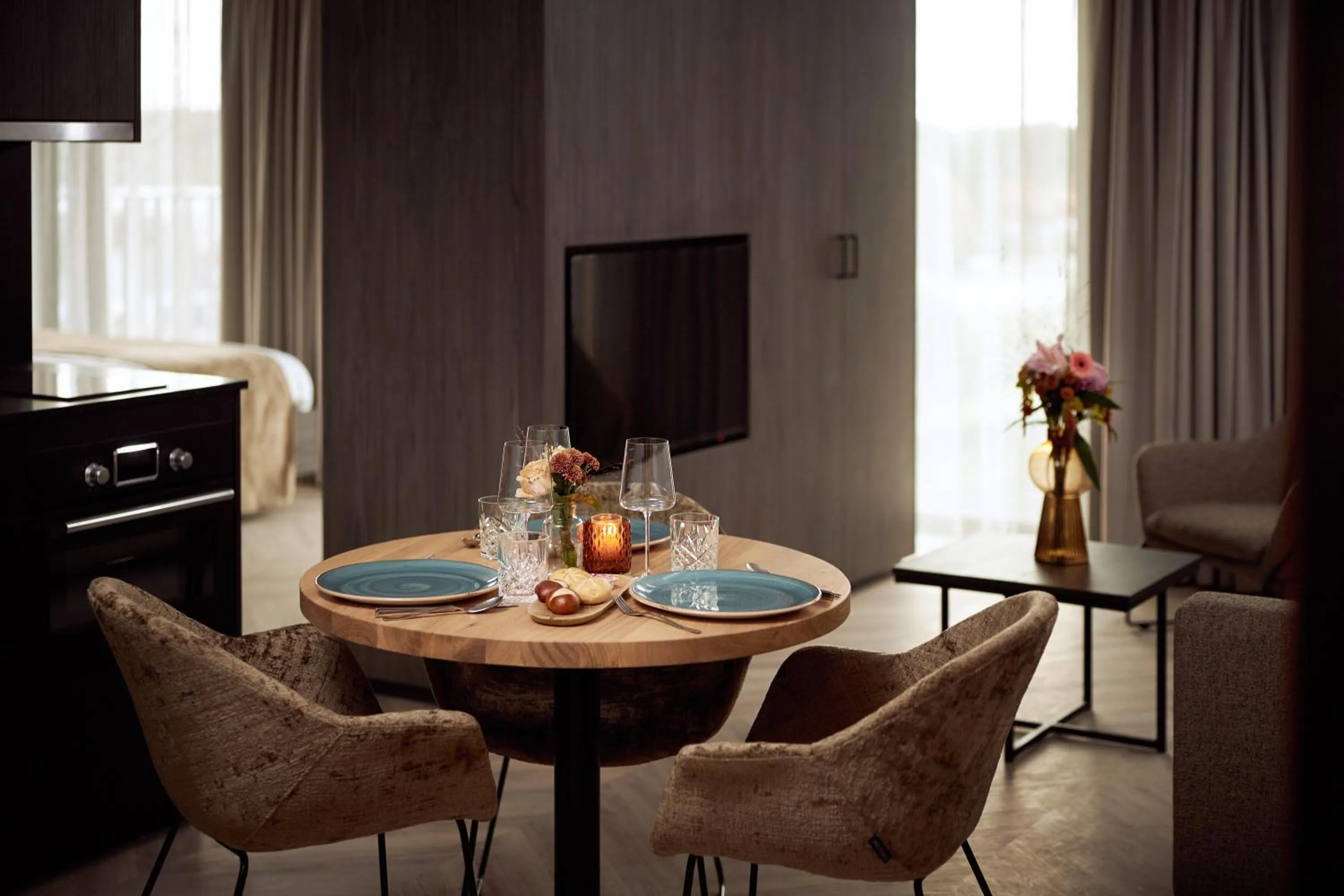 Seating area in Van der Valk Hotel Beveren