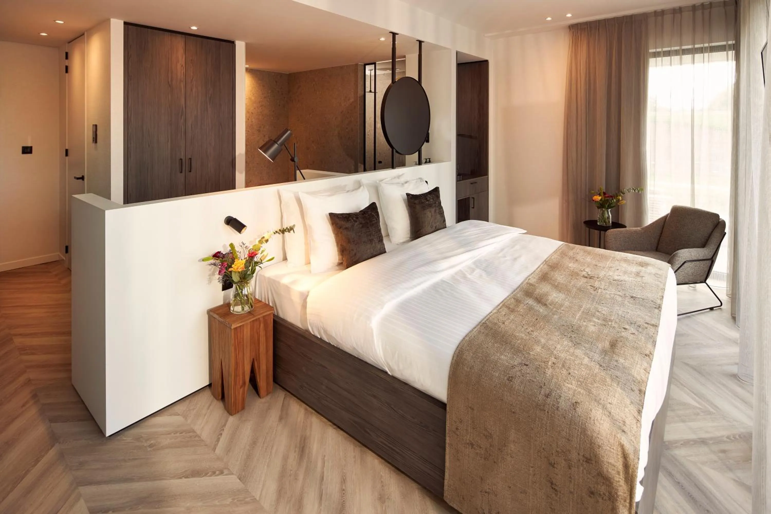 Bed in Van der Valk Hotel Beveren