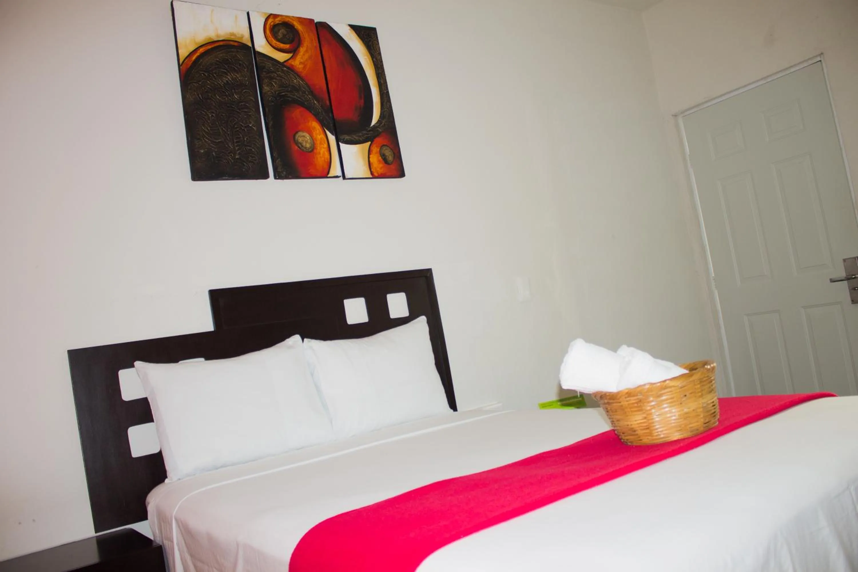 Decorative detail, Bed in Rosvel Hotel