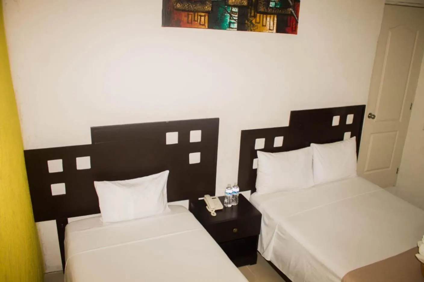 Decorative detail, Bed in Rosvel Hotel