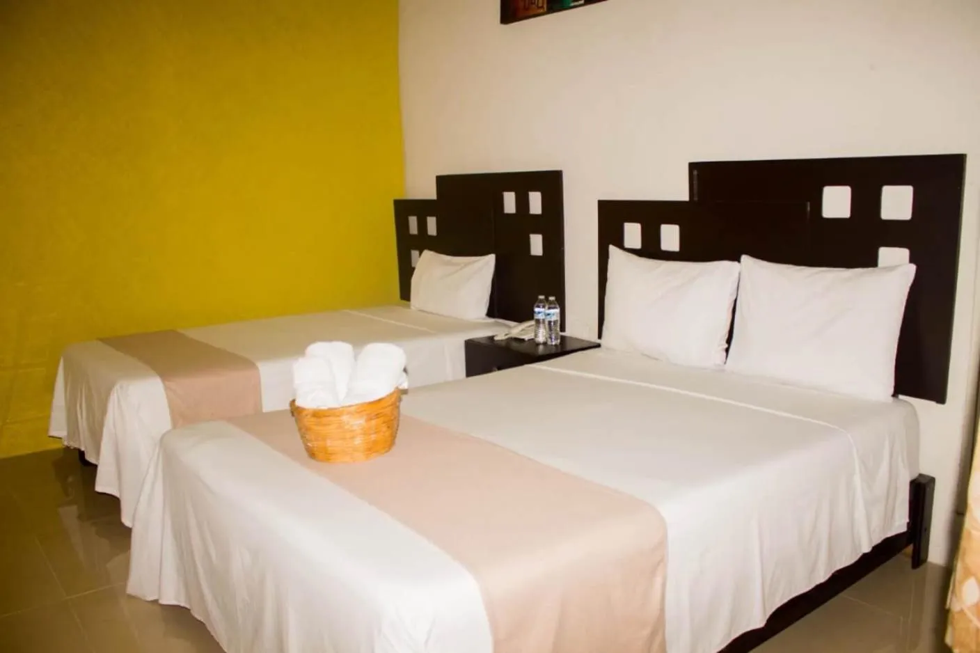 Decorative detail, Bed in Rosvel Hotel