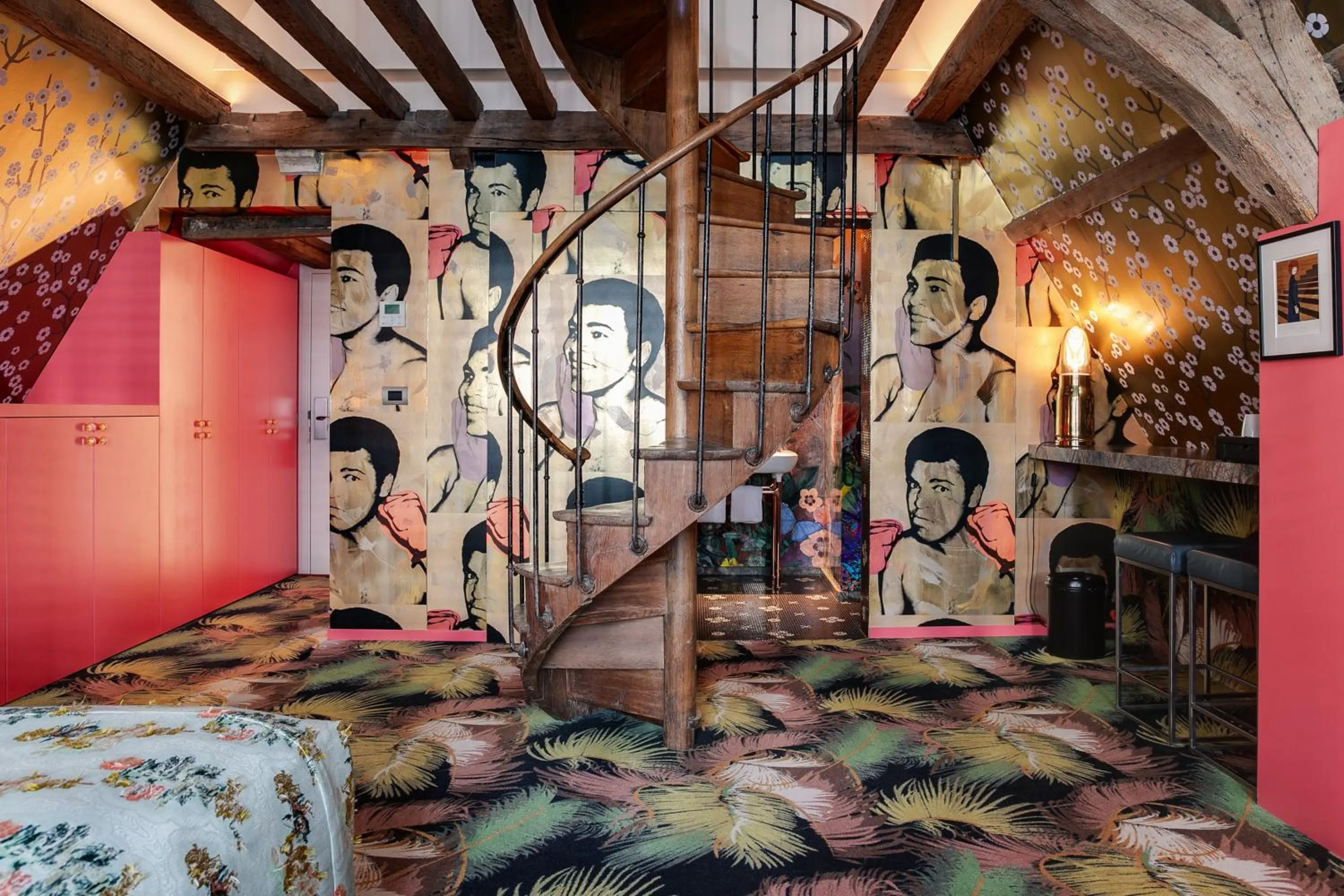 Bed in Hotel De Witte Lelie -Small Luxury Hotels of the World