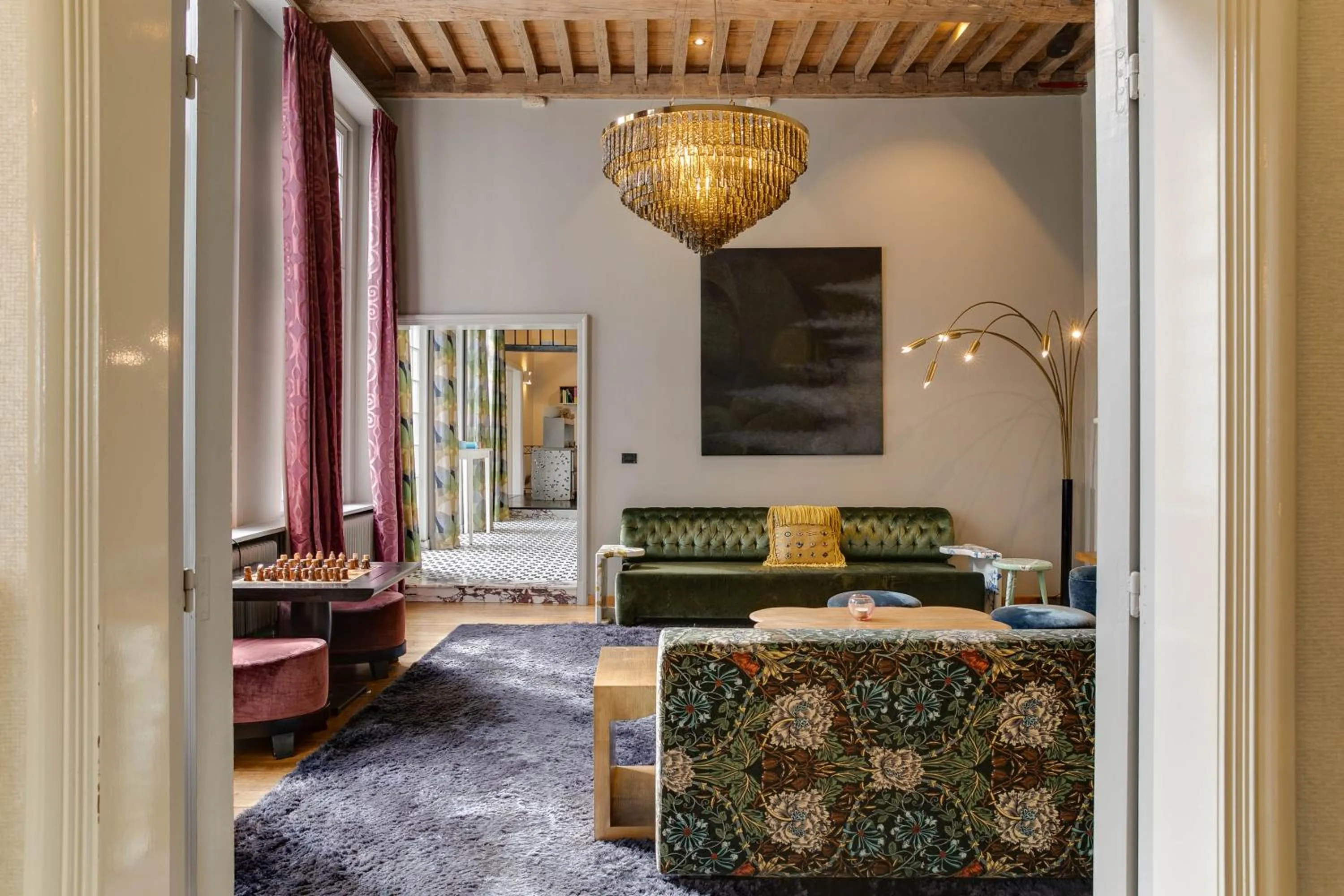 Living room in Hotel De Witte Lelie -Small Luxury Hotels of the World