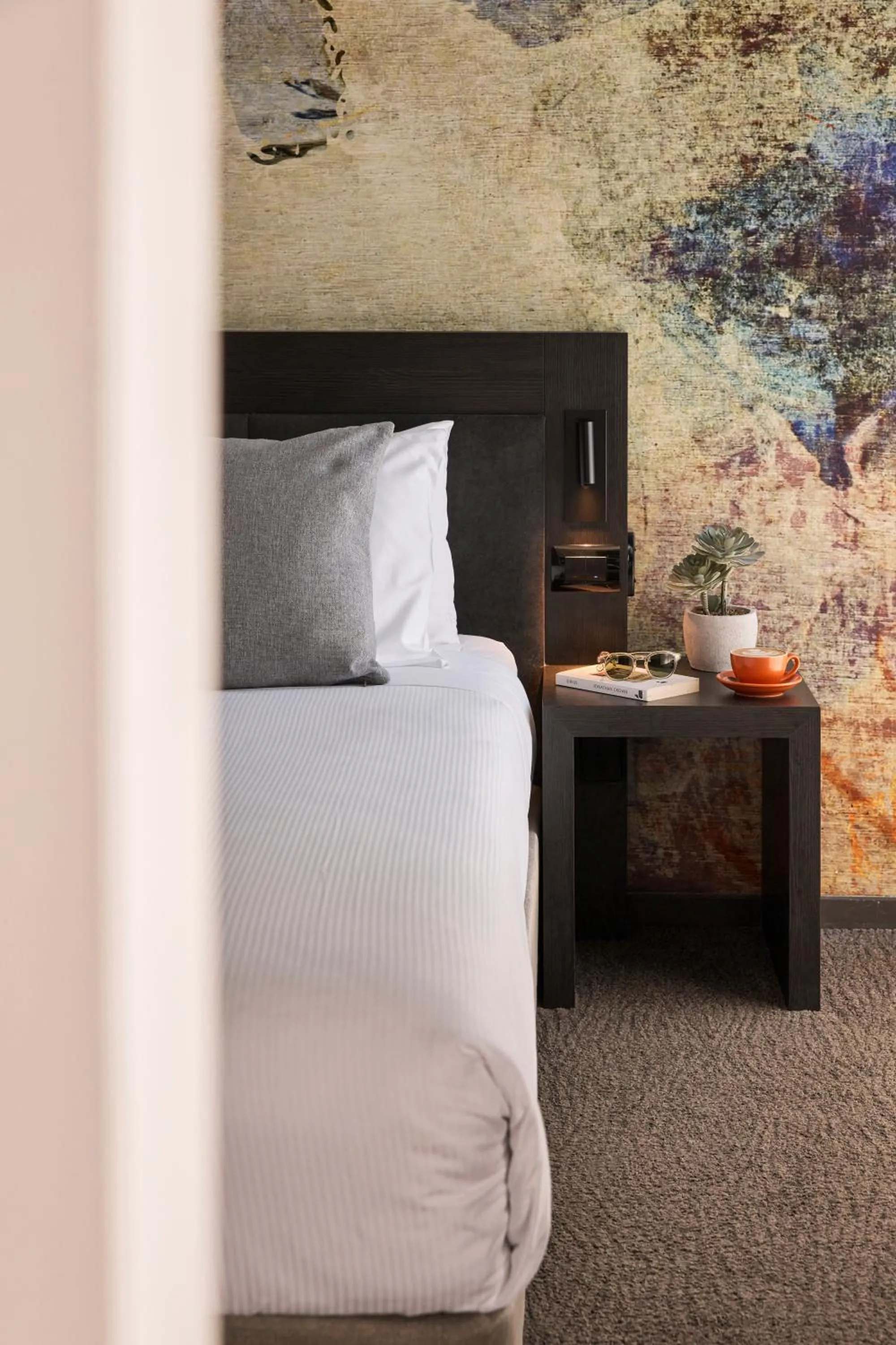 Bed in Kennigo Hotel Brisbane, Independent Collection by EVT