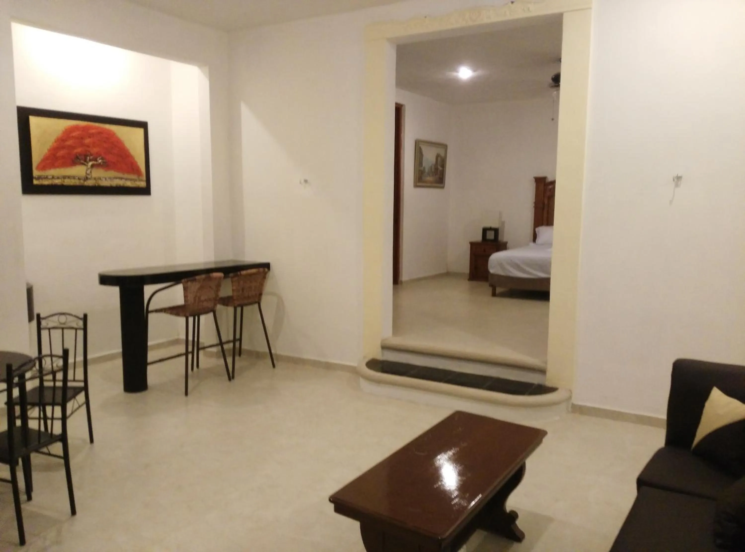 Living room in Hotel Hacienda Margot