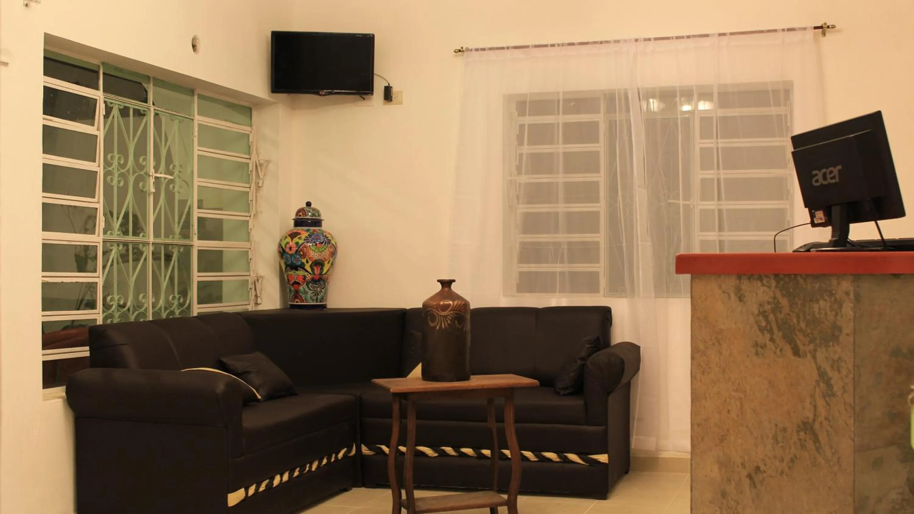 Lobby or reception in Hotel Hacienda Margot