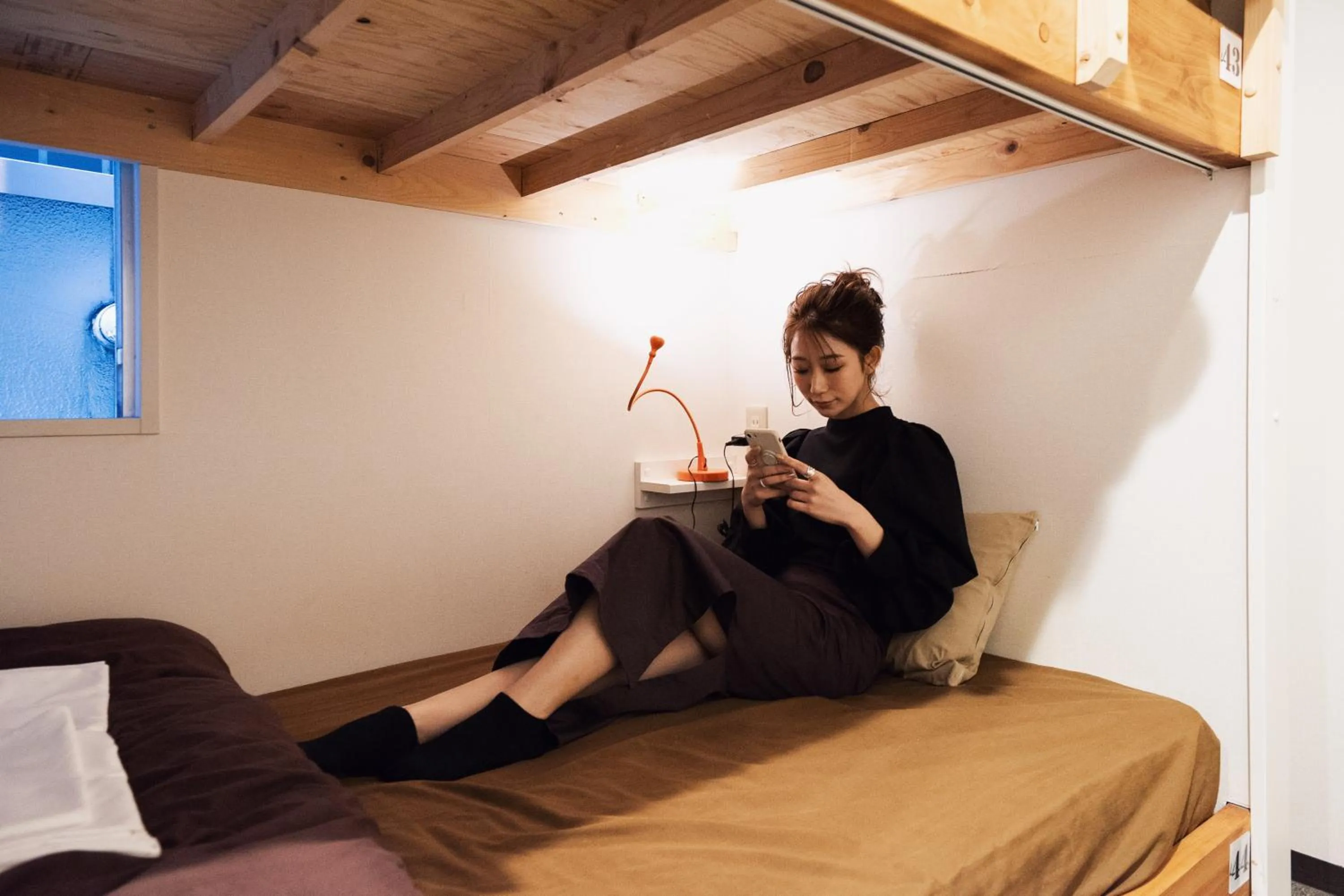 People, Bed in Roots Hostel