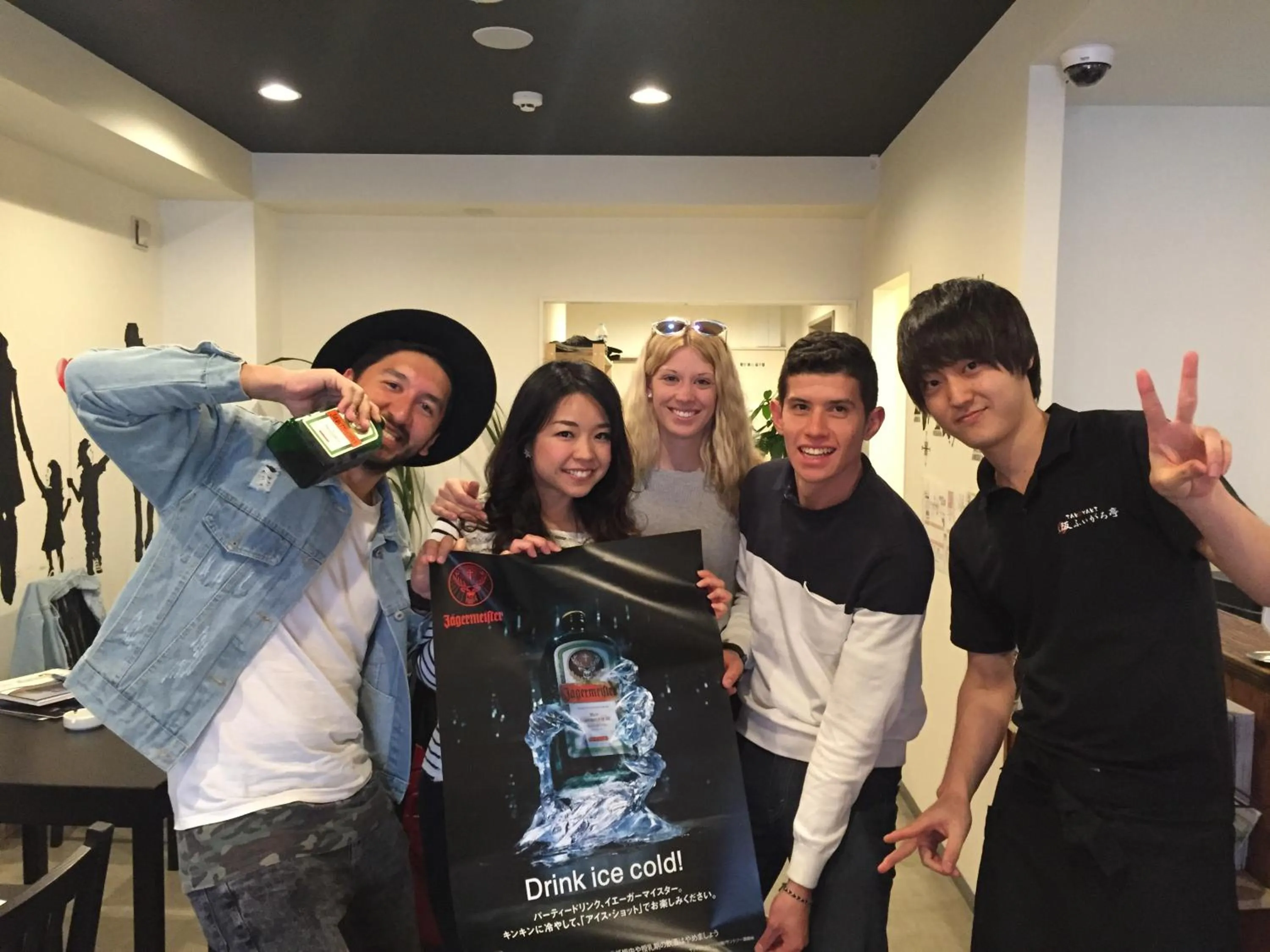 Guests in Roots Hostel