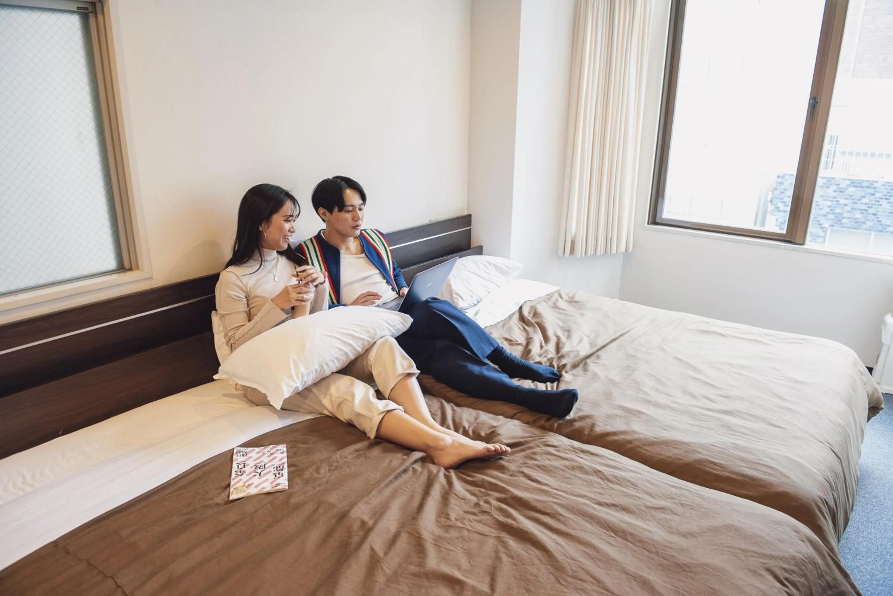 People, Bed in Roots Hostel