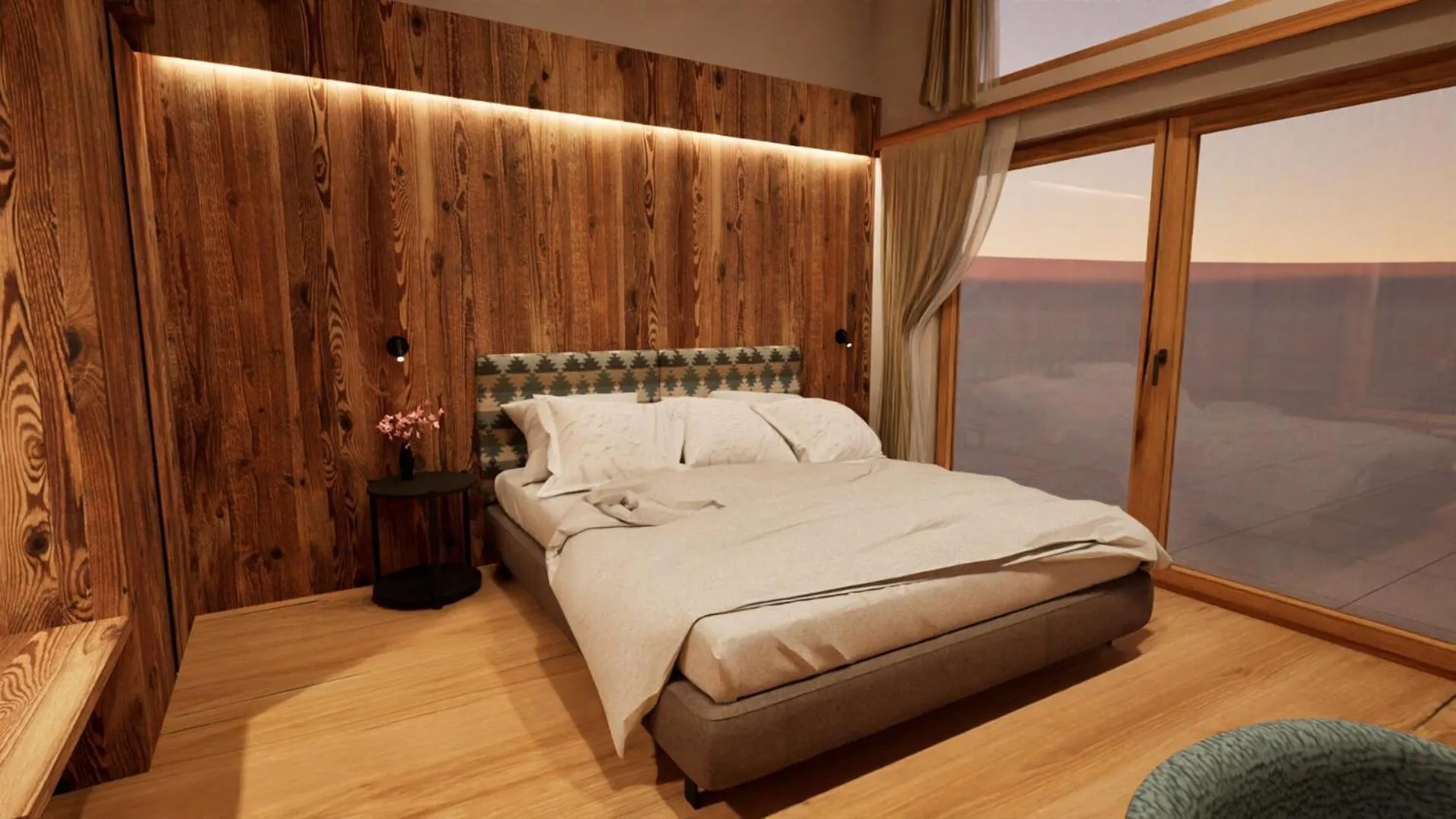 Photo of the whole room, Bed in Hotel Villa Argentina