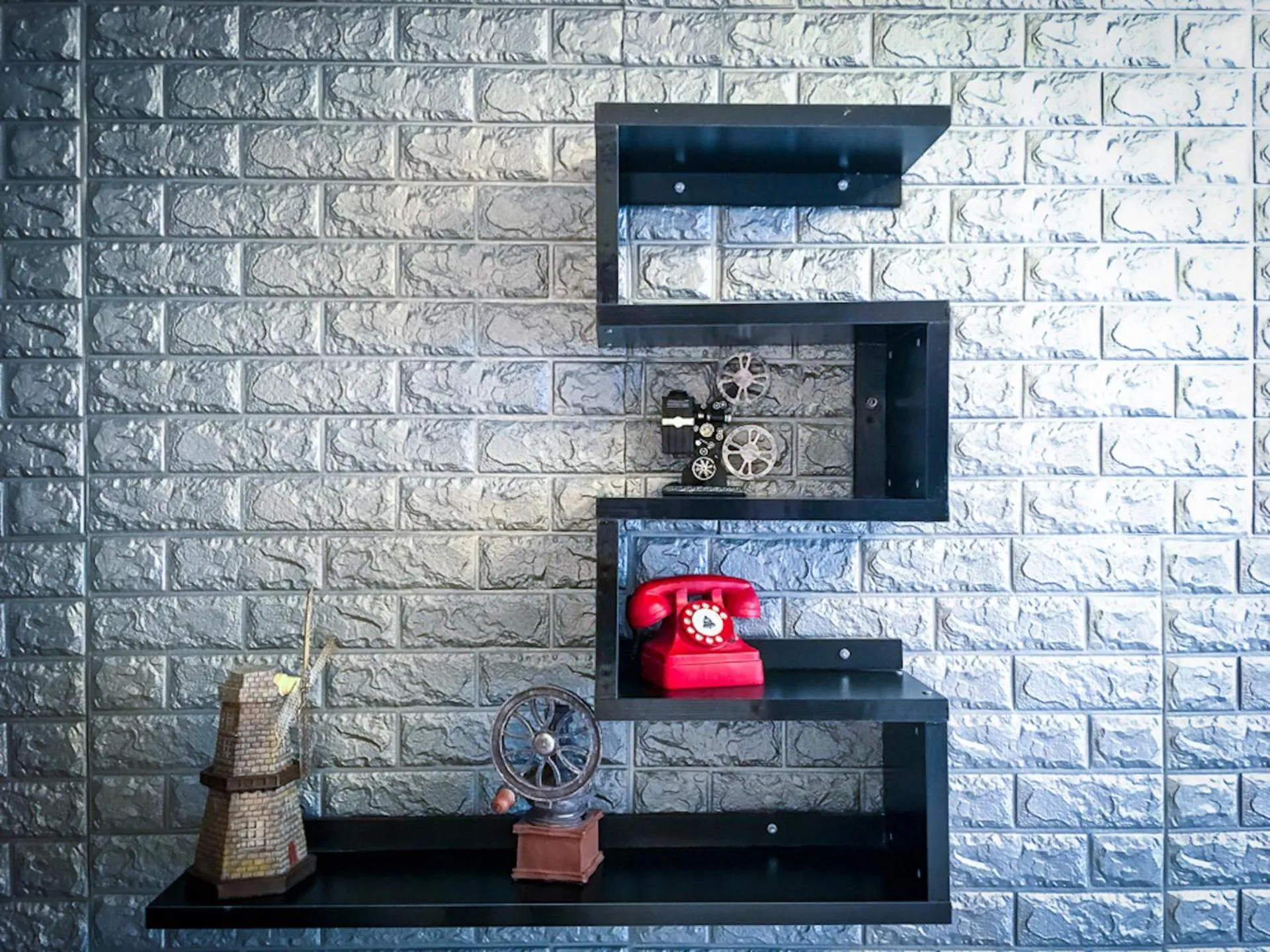 Decorative detail in INg Hostel