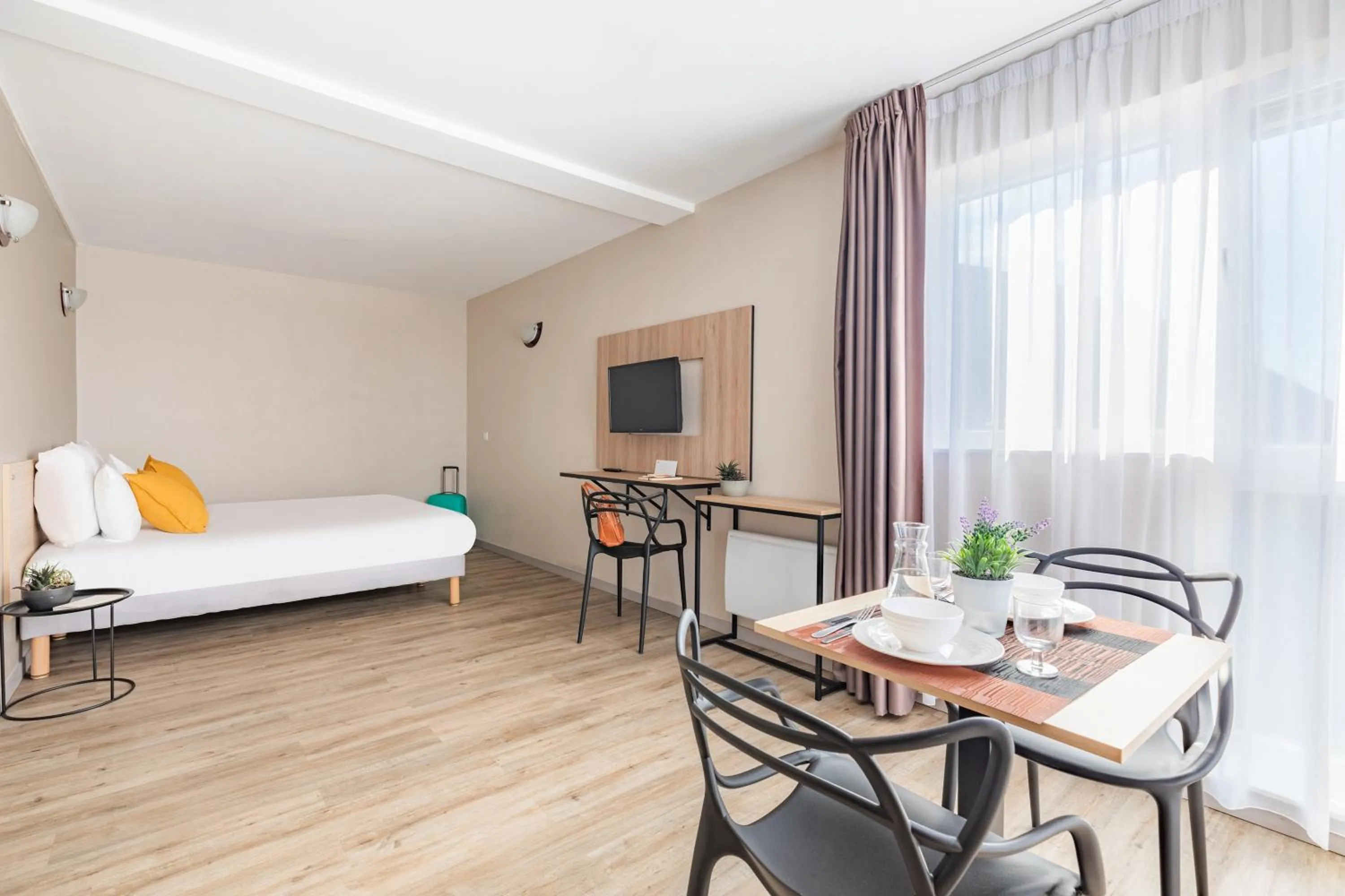 Bed in Appart'City Classic Arlon - Porte du Luxembourg