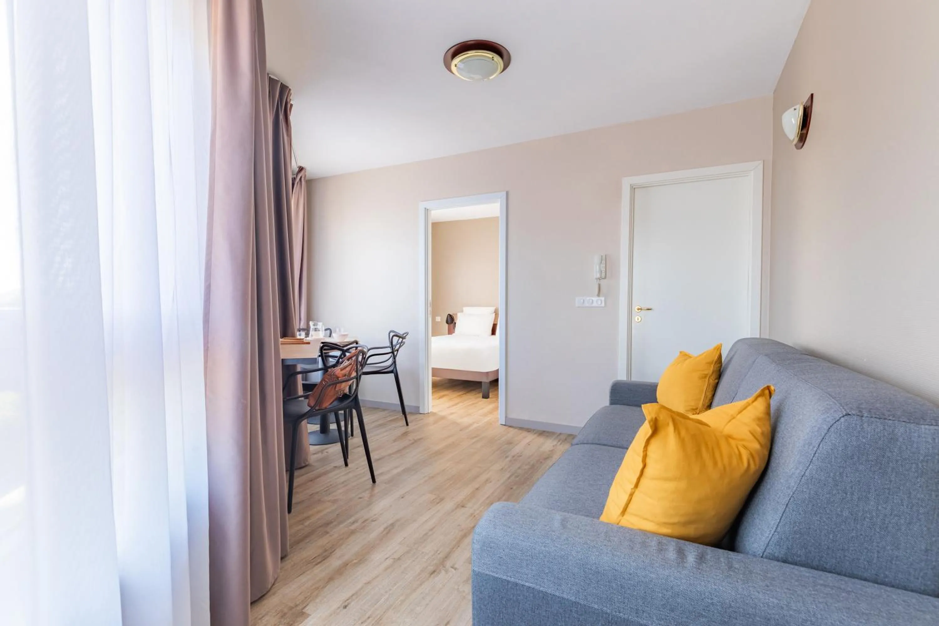 Living room in Appart'City Classic Arlon - Porte du Luxembourg