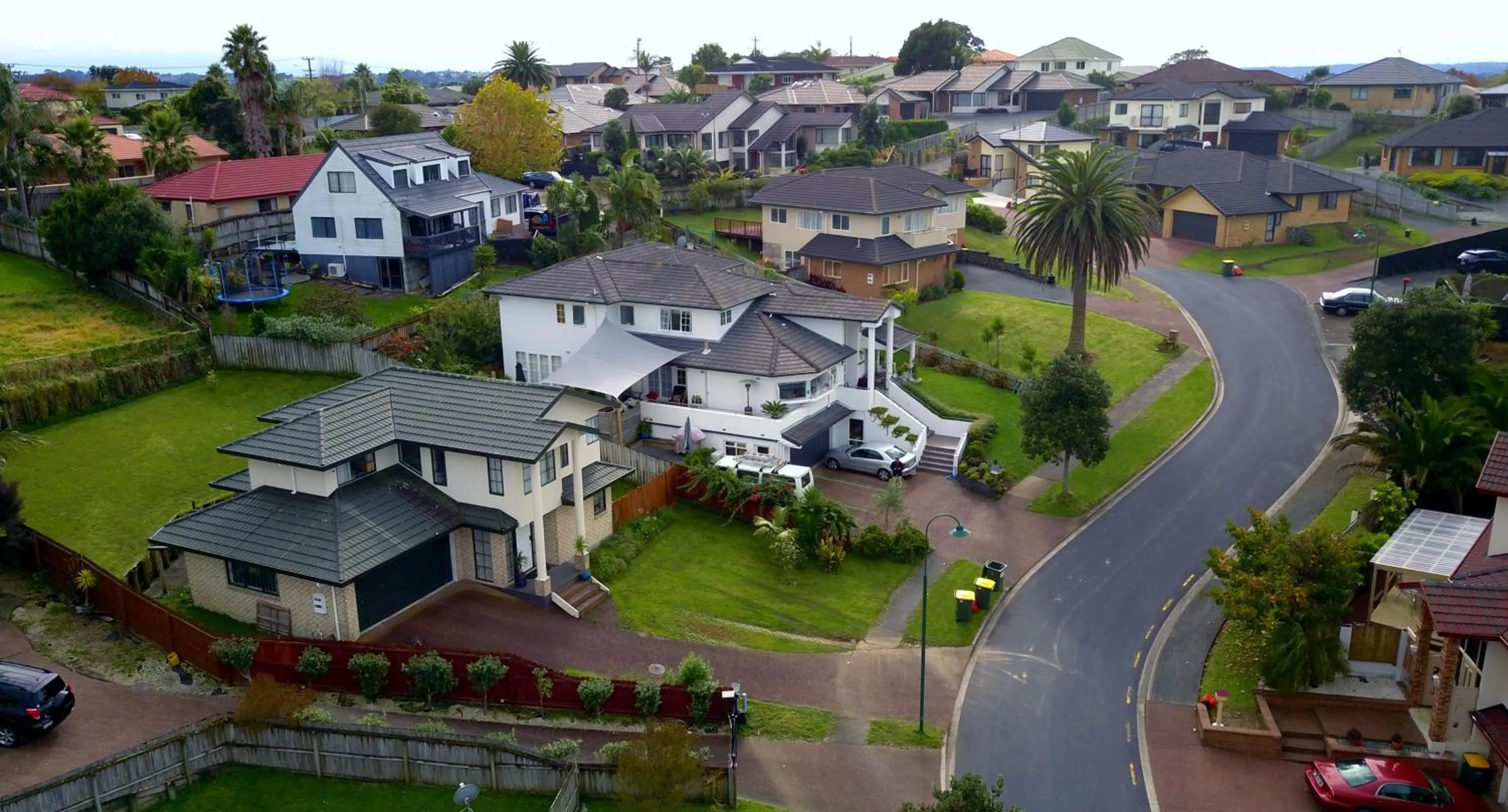 Bird's eye view in Lush & Co Auckland Bed & Breakfast