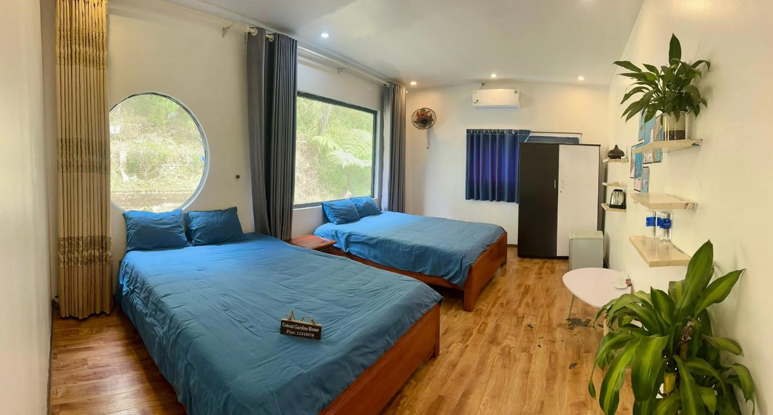 Bed in Catcat Garden House