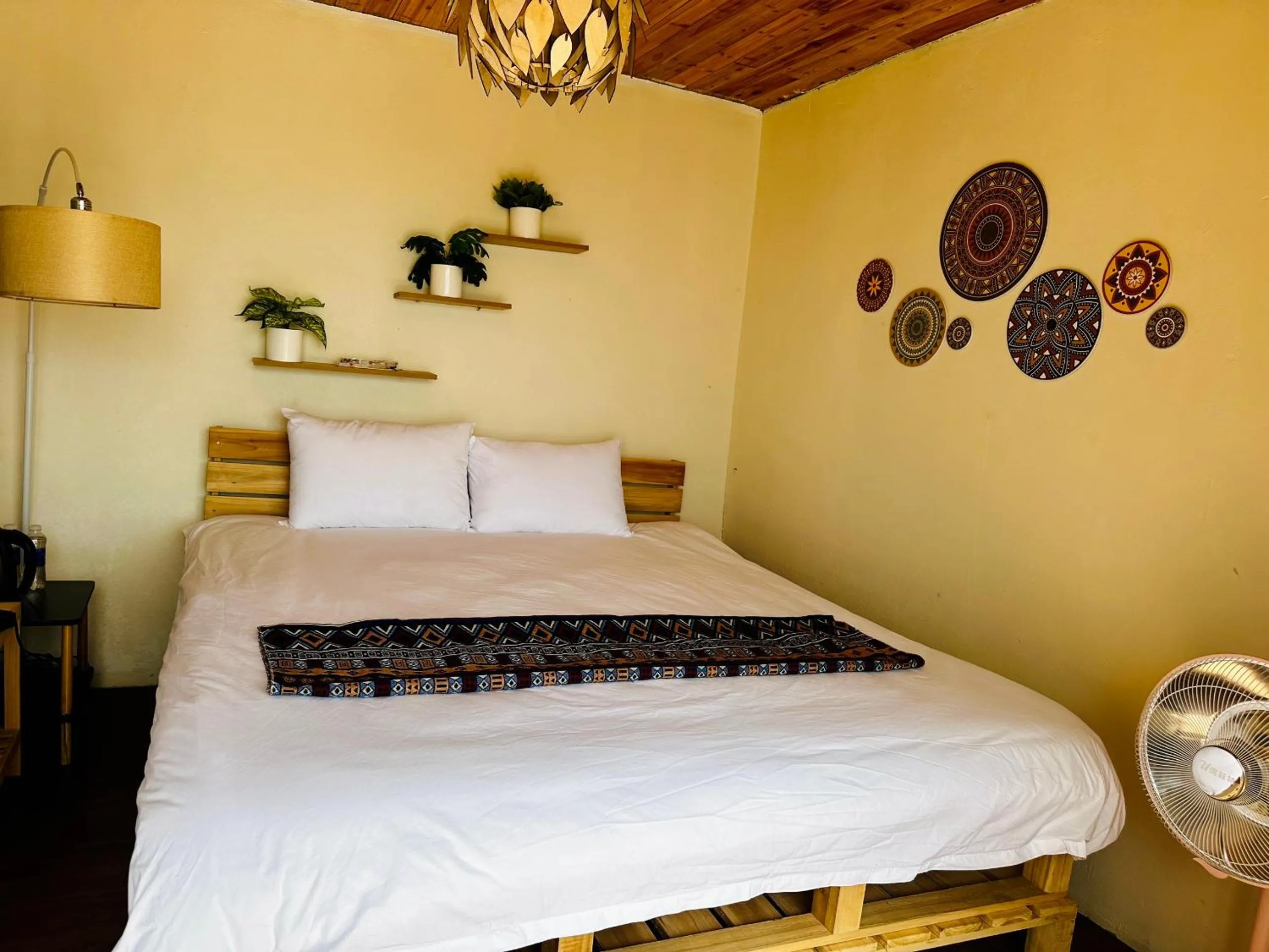 Bed in Catcat Garden House
