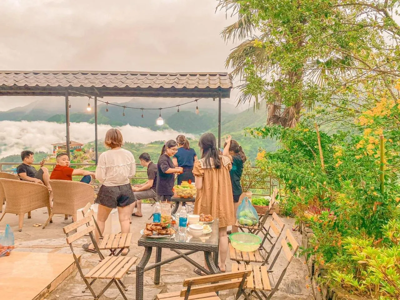 Natural landscape in Catcat Garden House