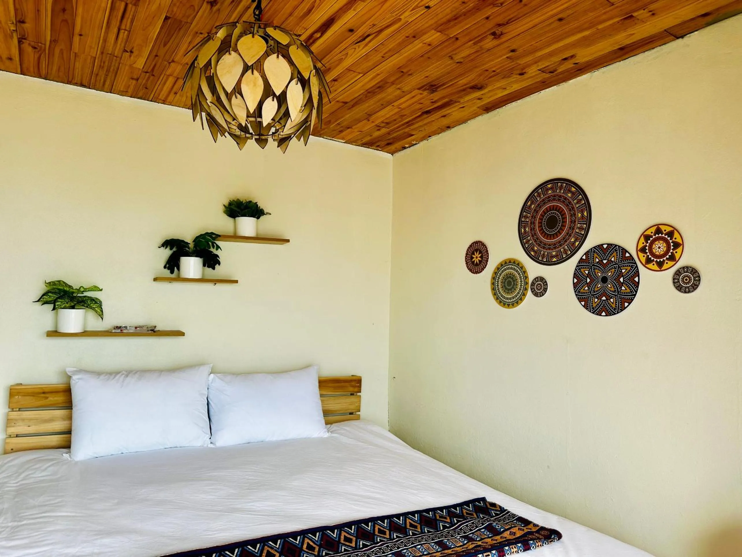 Bed in Catcat Garden House