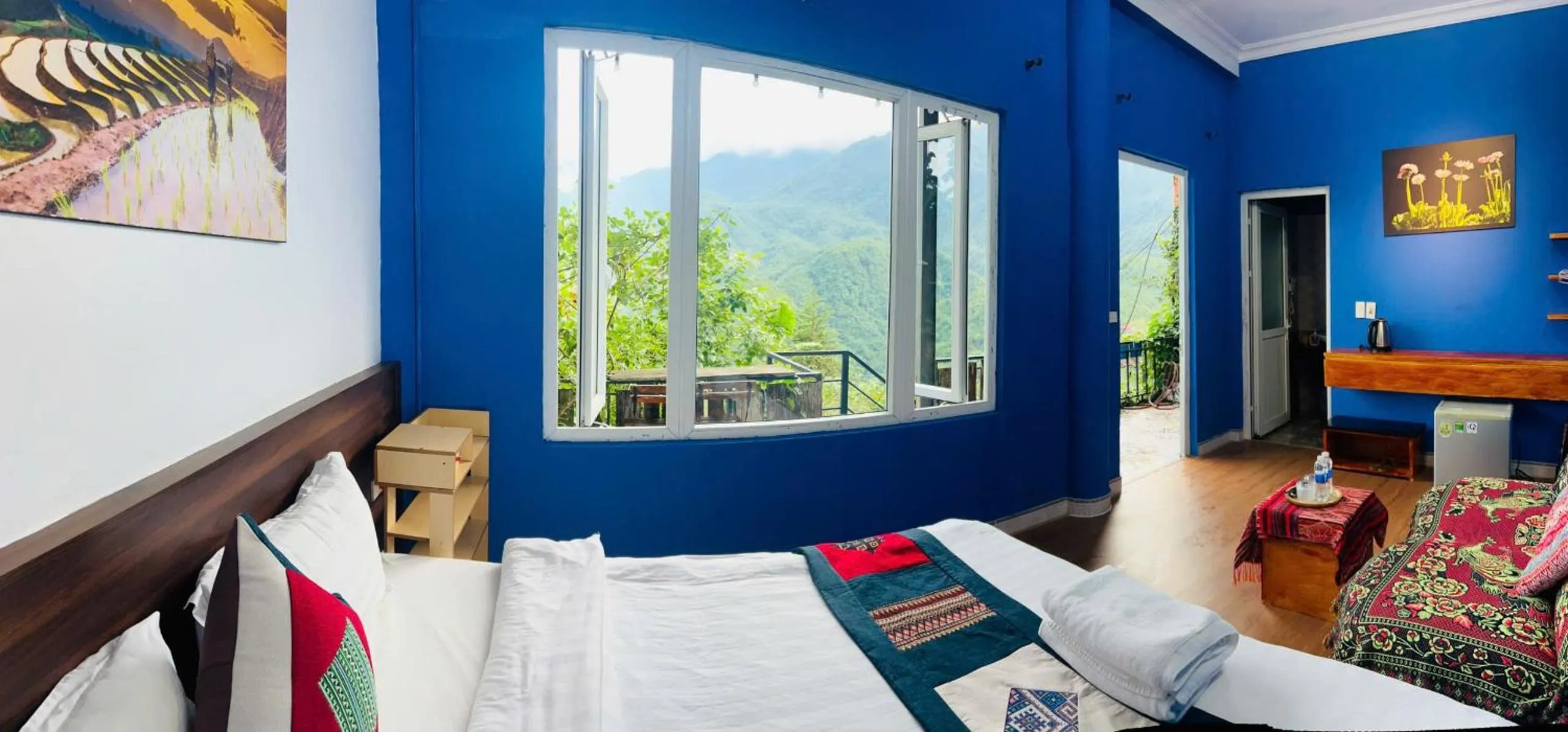 Natural landscape, Bed in Catcat Garden House