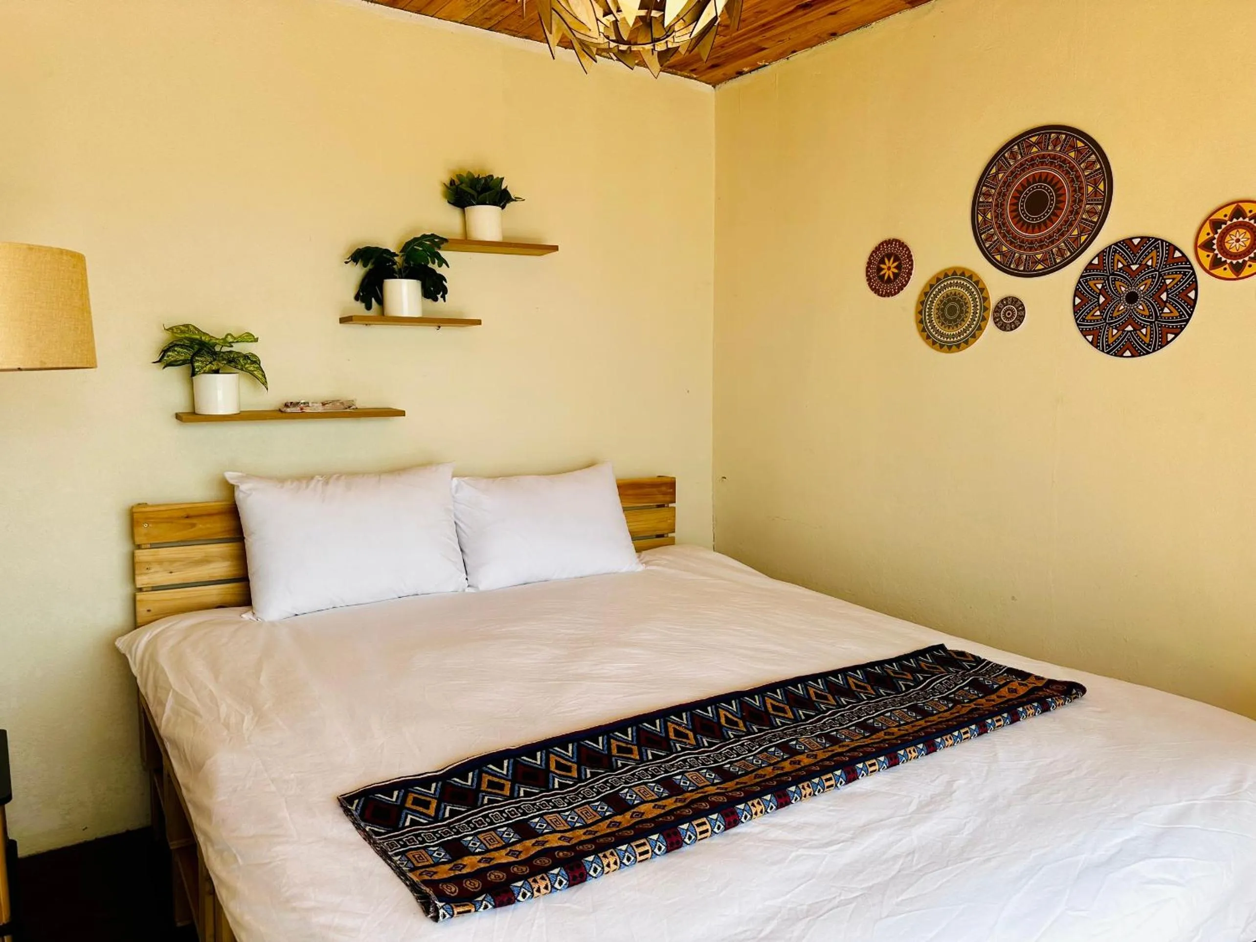 Bed in Catcat Garden House