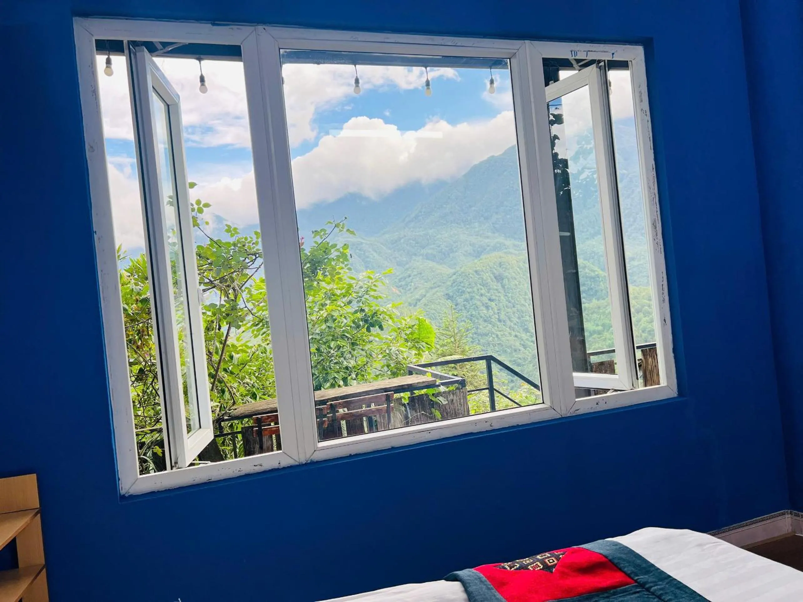 Natural landscape, Bed in Catcat Garden House