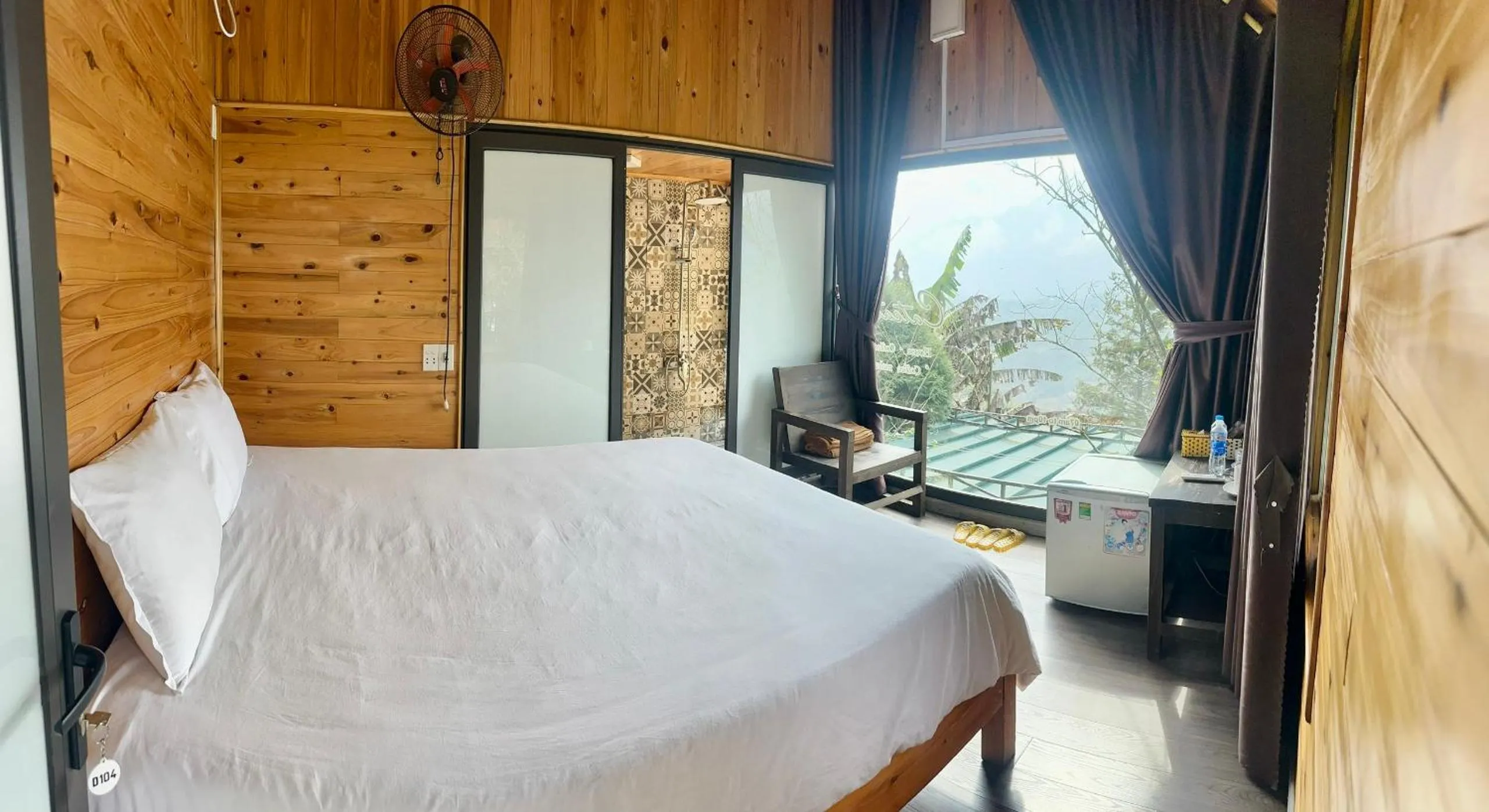 Bed in Catcat Garden House