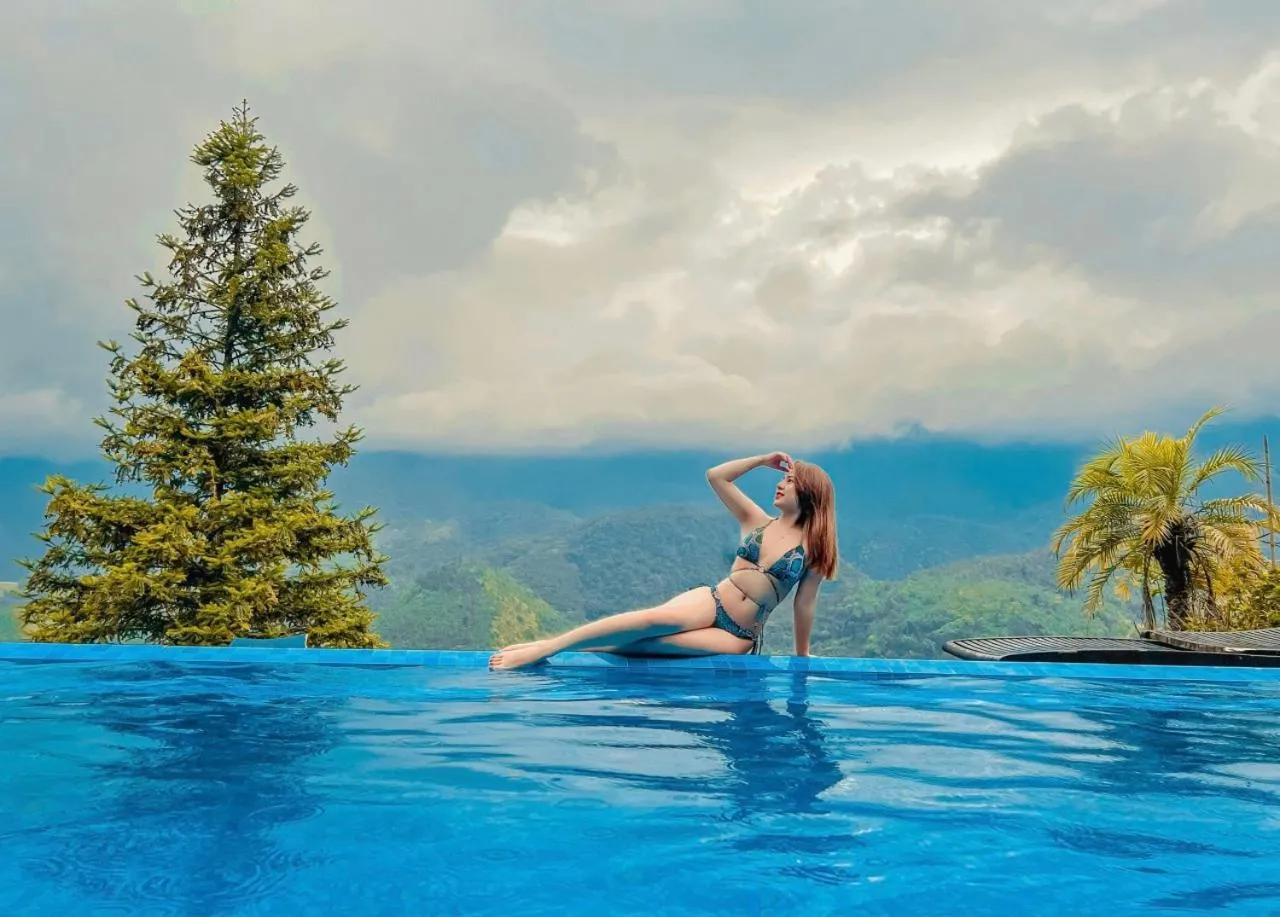 Swimming pool in Catcat Garden House