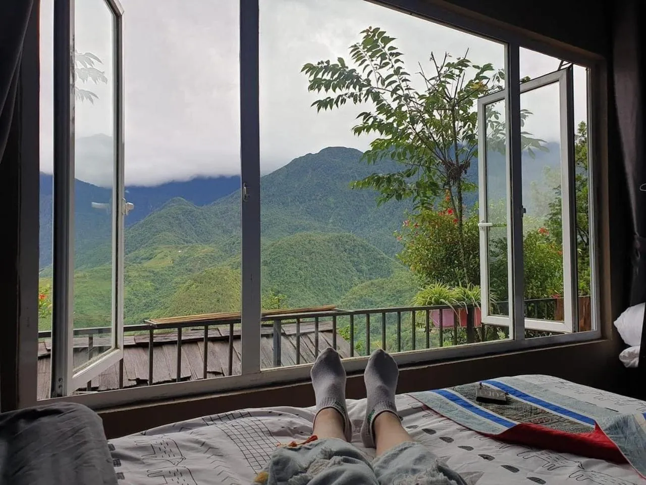 View (from property/room) in Catcat Garden House
