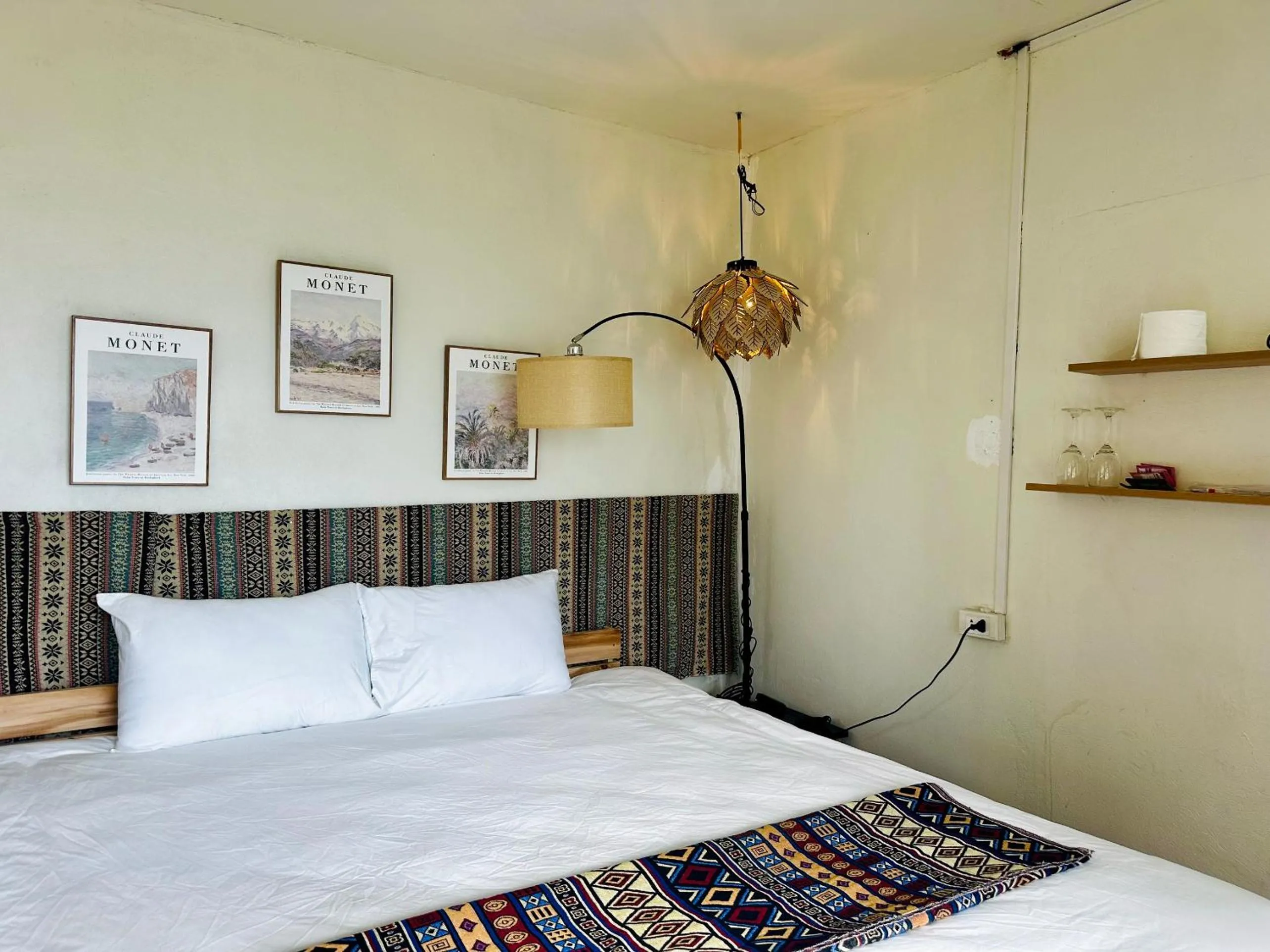 Bed in Catcat Garden House